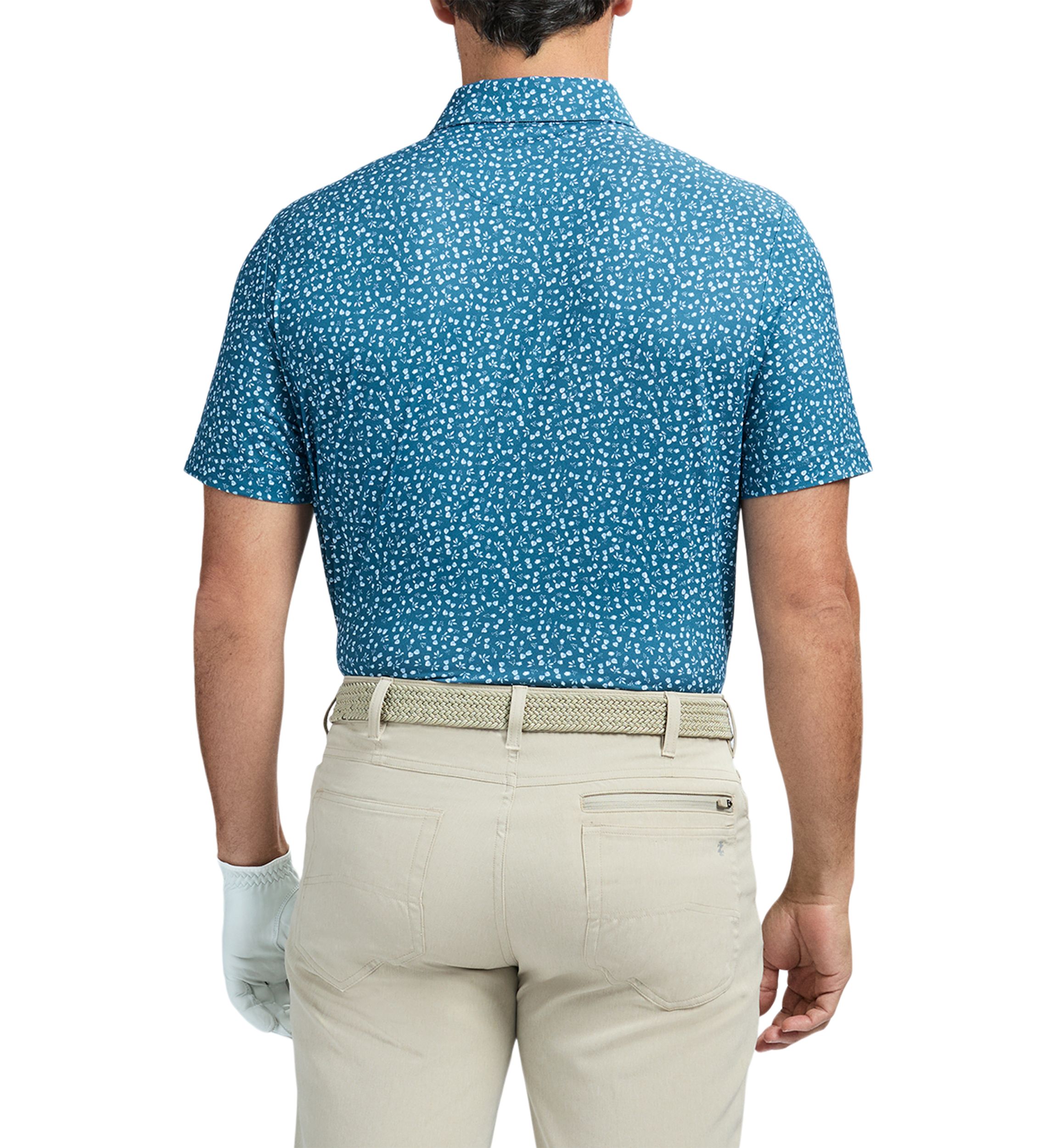 SwingFlex Elite - Fashion Print Polo Shirt 