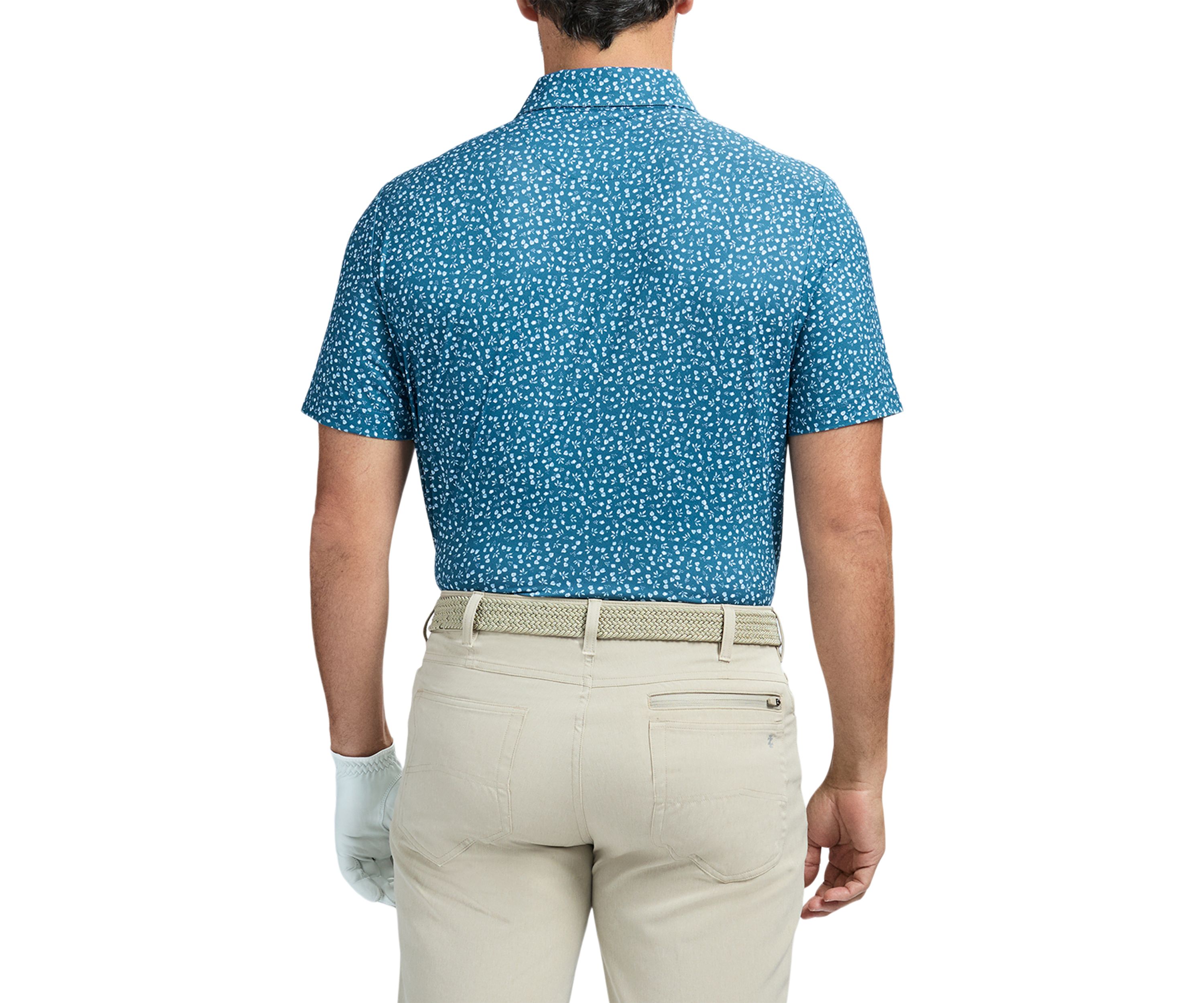 SwingFlex Elite - Fashion Print Polo Shirt 