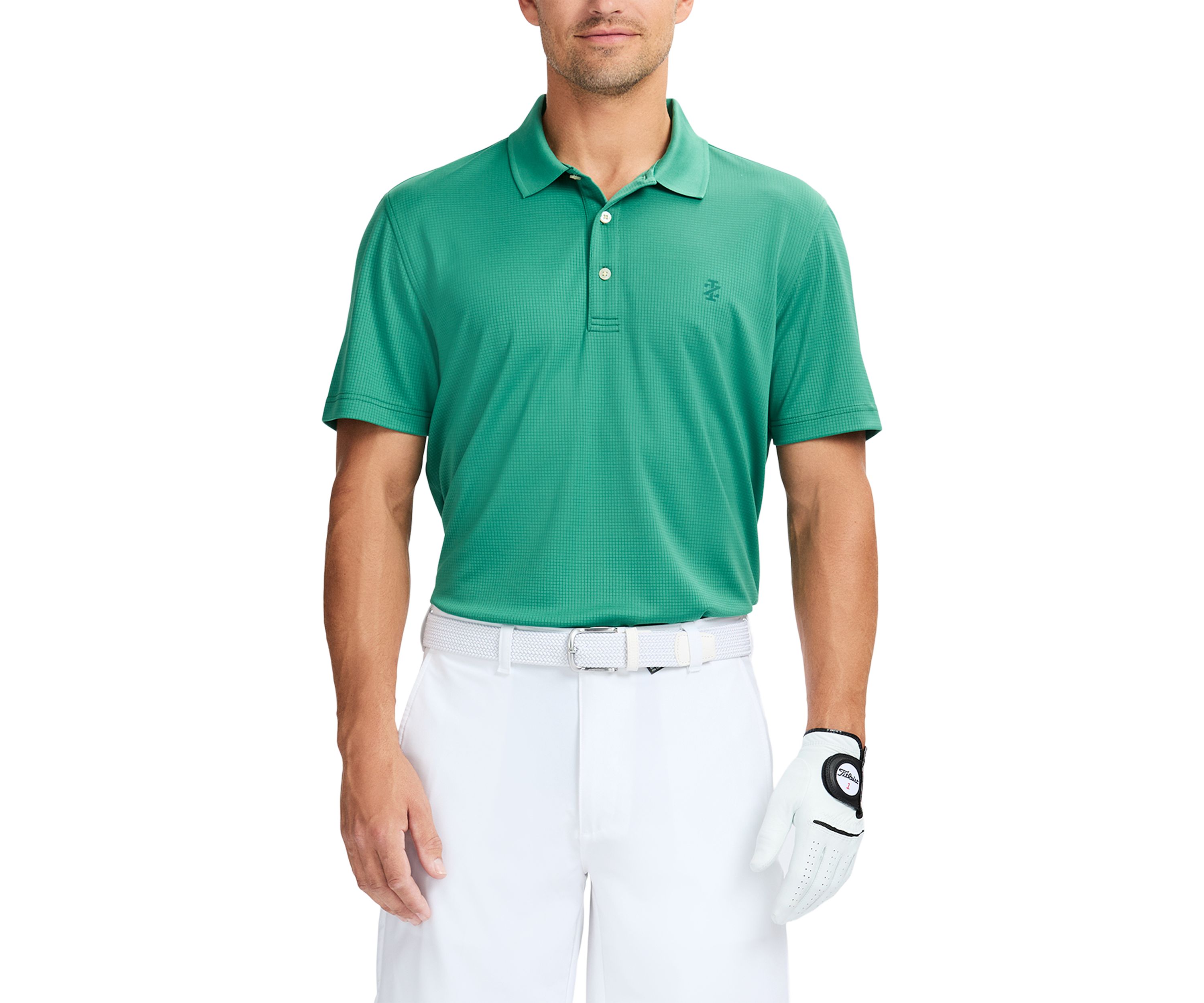 Golf Grid Polo Shirt
