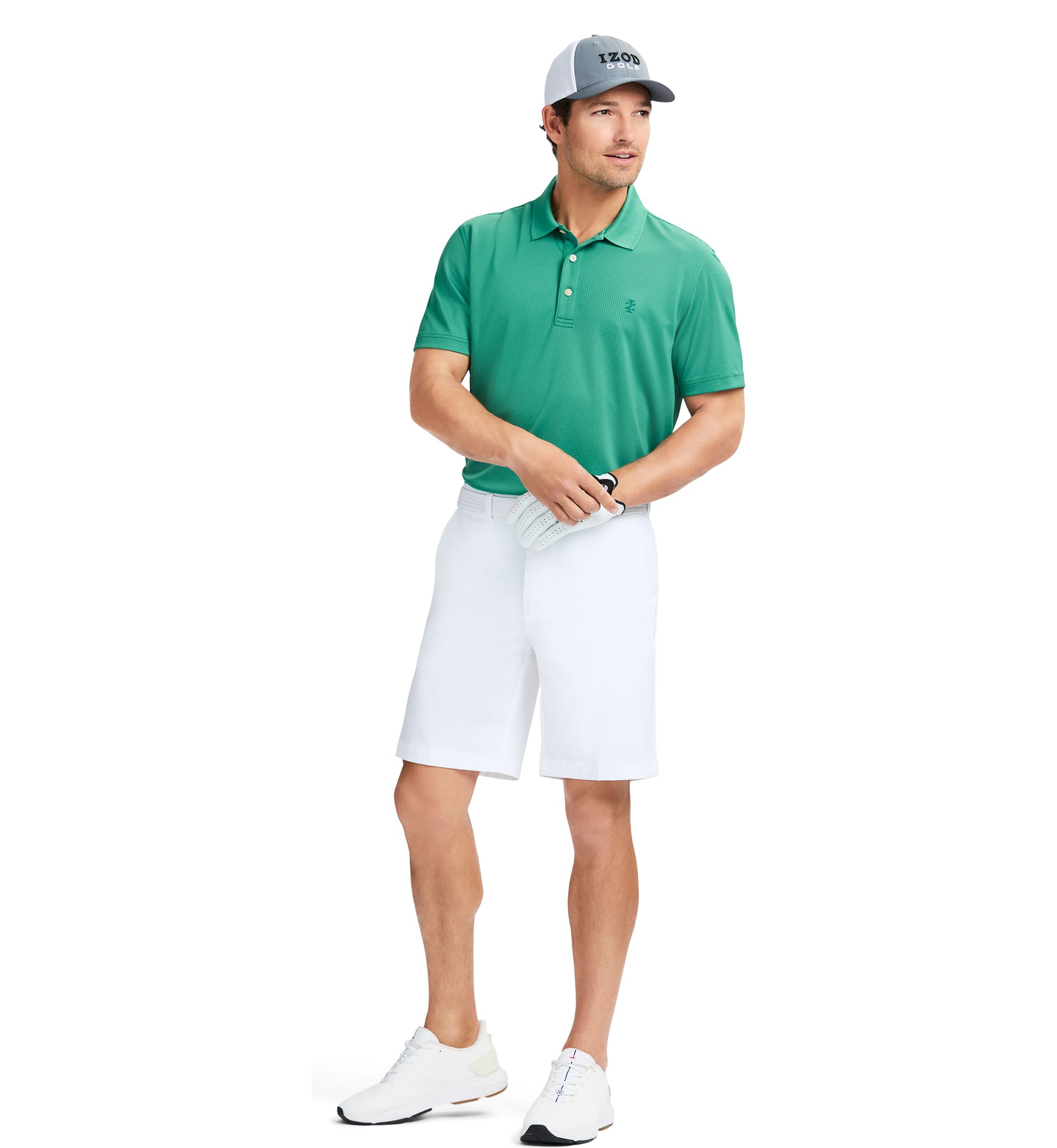 Golf Grid Polo Shirt