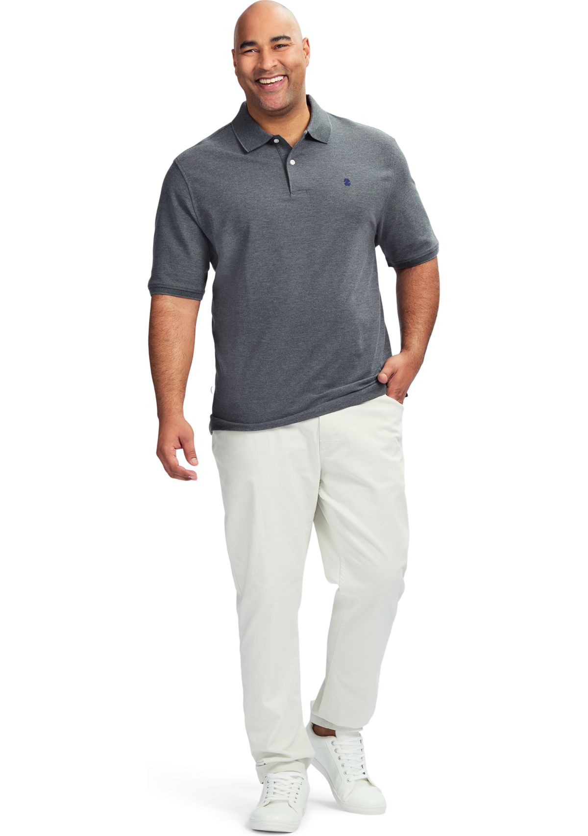 Big & Tall Short Sleeve Advantage Performance Piqué Polo Shirt