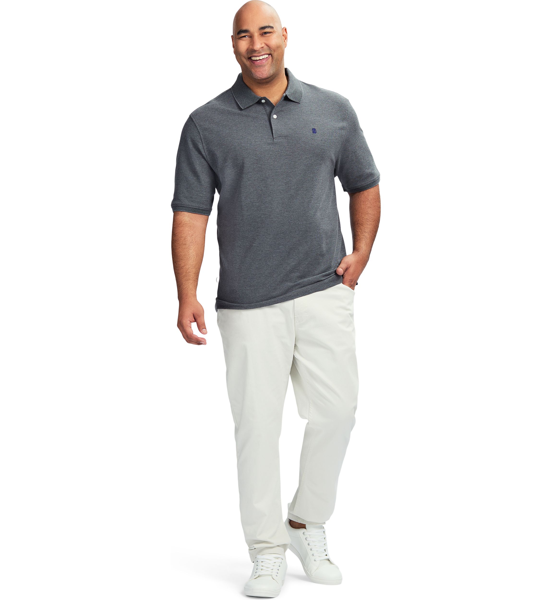 Big & Tall Short Sleeve Advantage Performance Piqué Polo Shirt