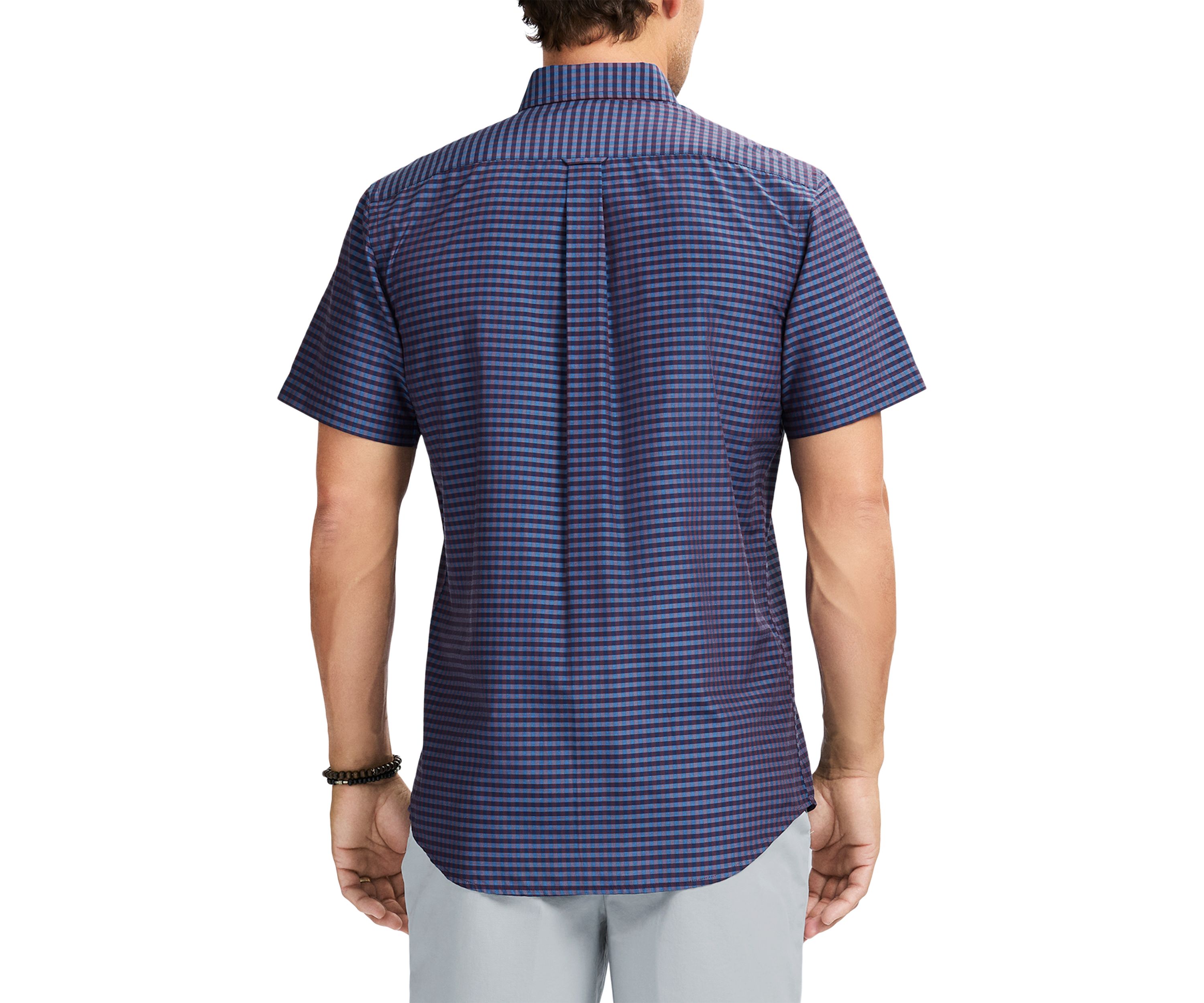 Short Sleeves Breeze Woven Printed Shirt