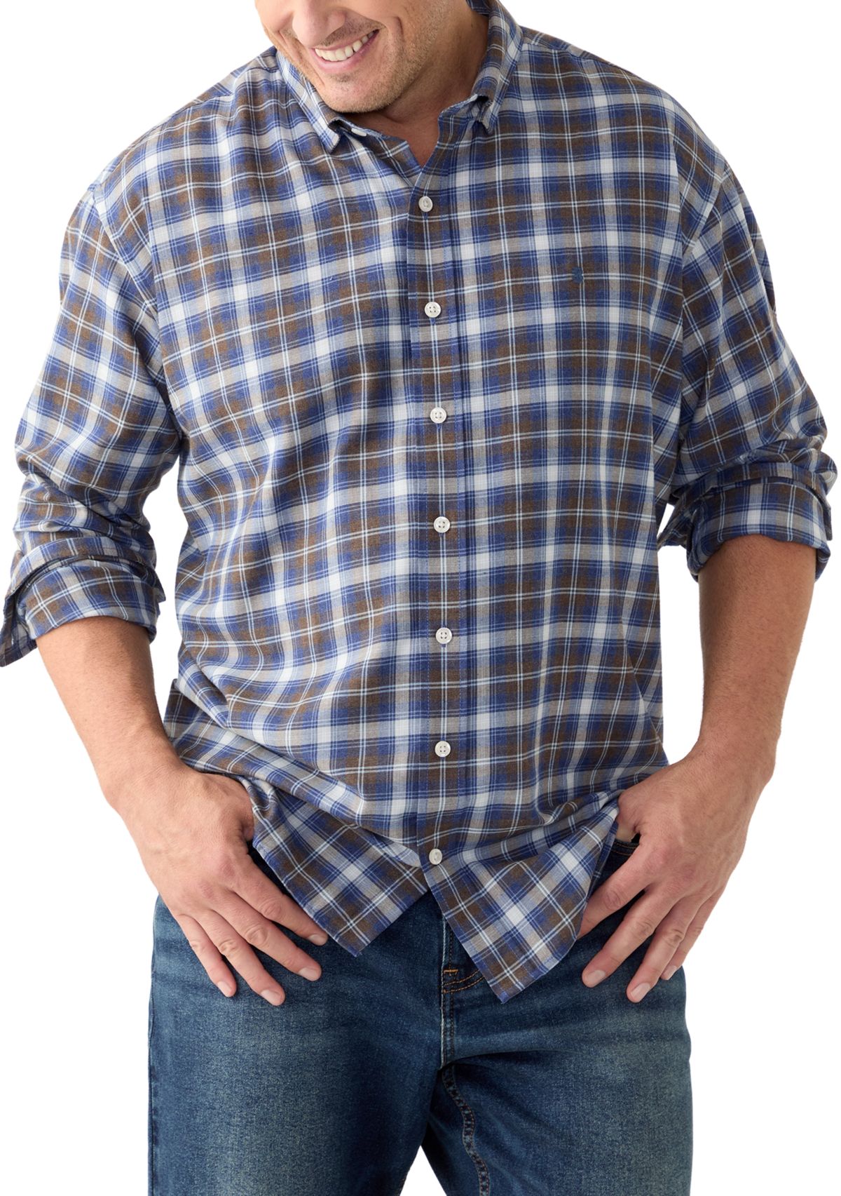 Big & Tall Luxury Sport Twill Shirt