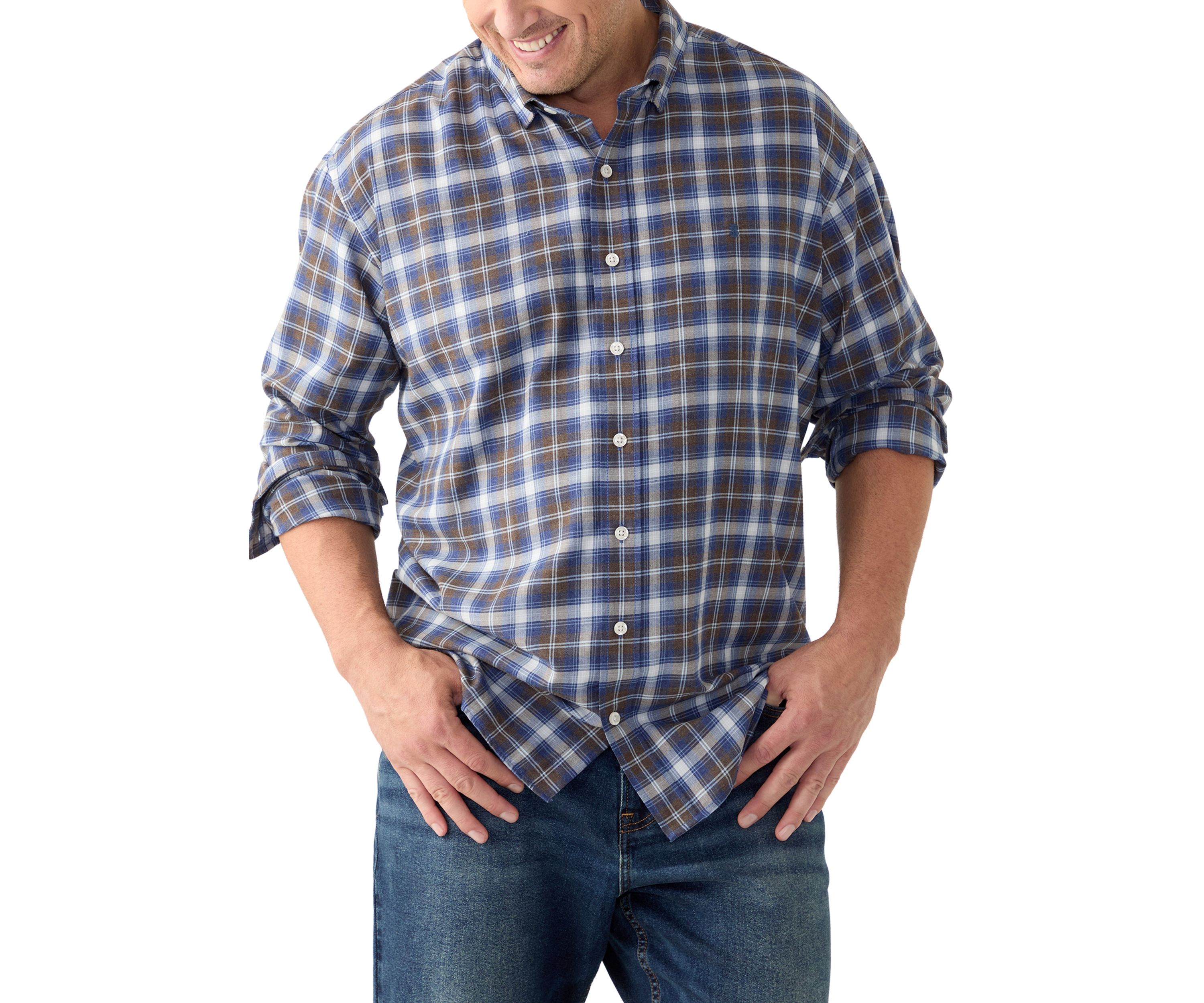 Big & Tall Luxury Sport Twill Shirt