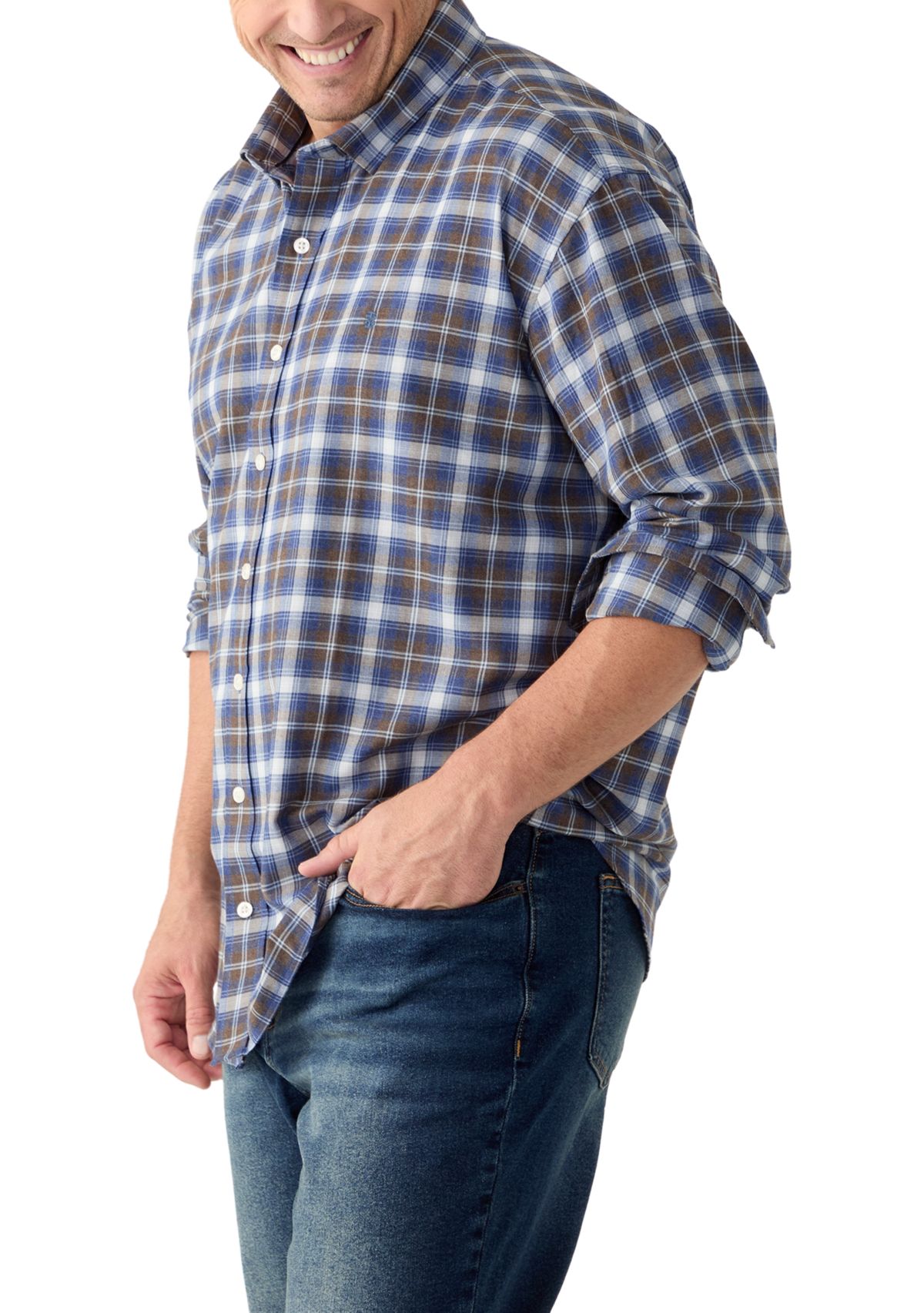 Big & Tall Luxury Sport Twill Shirt