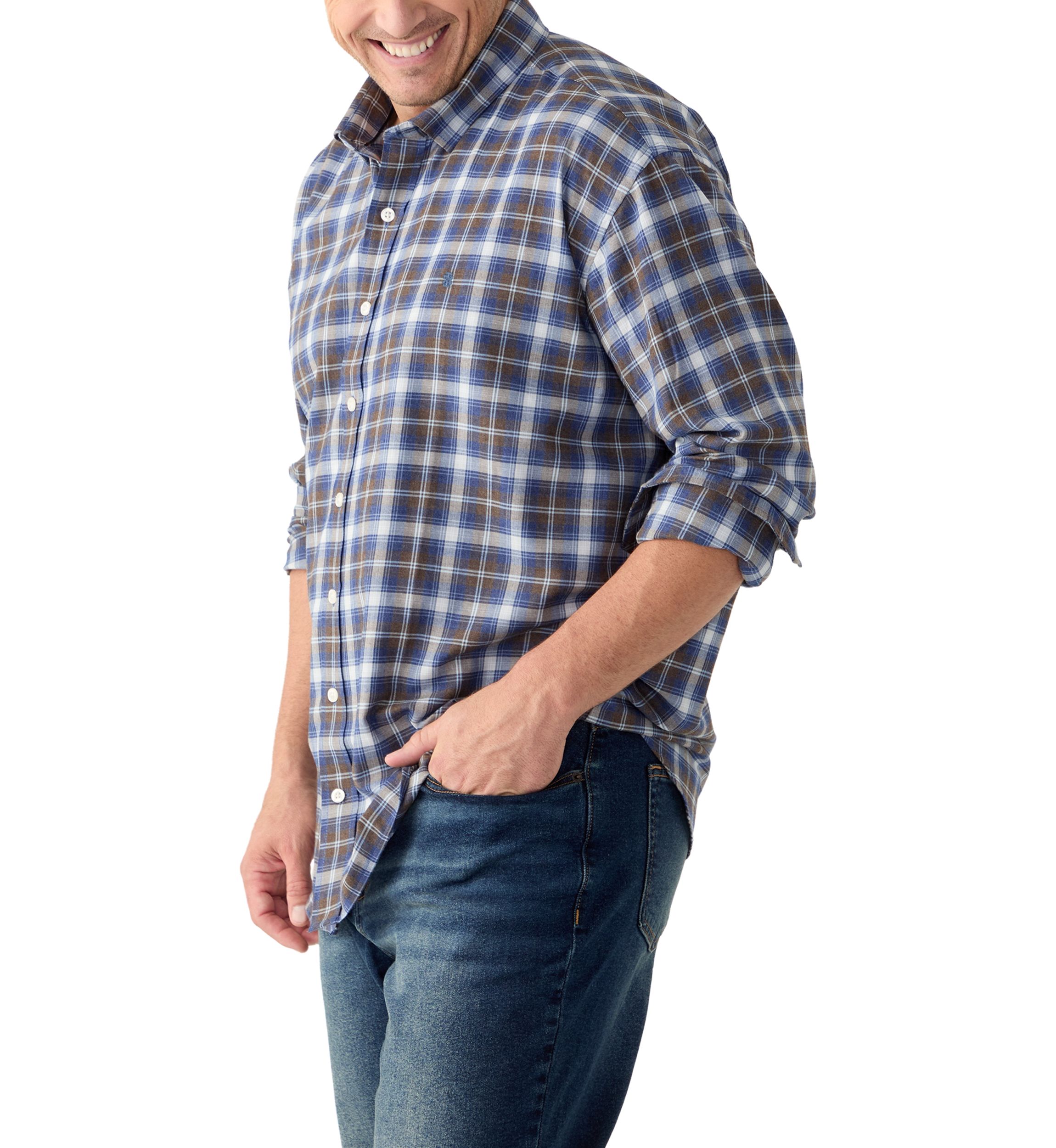 Big & Tall Luxury Sport Twill Shirt