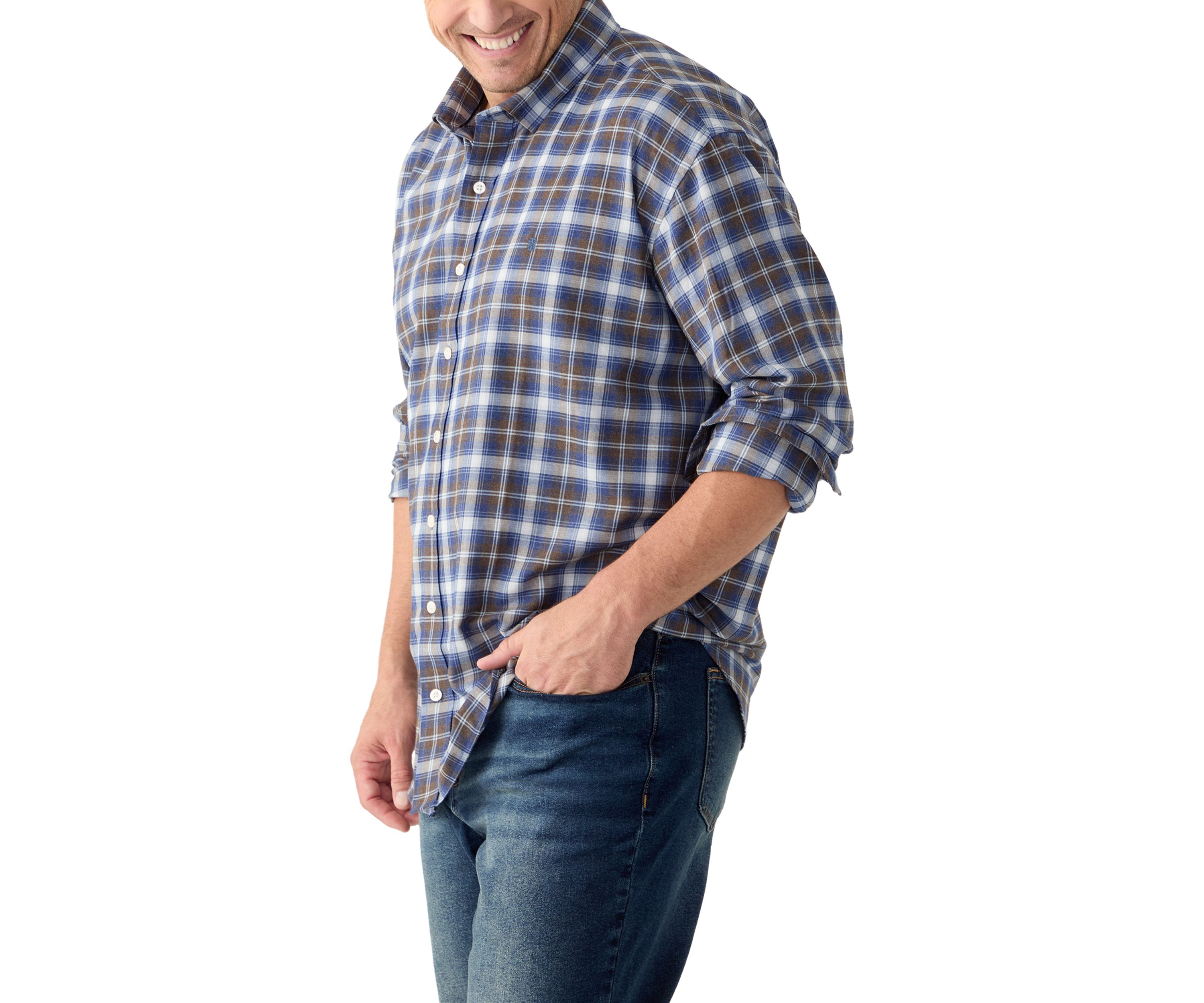 Big & Tall Luxury Sport Twill Shirt