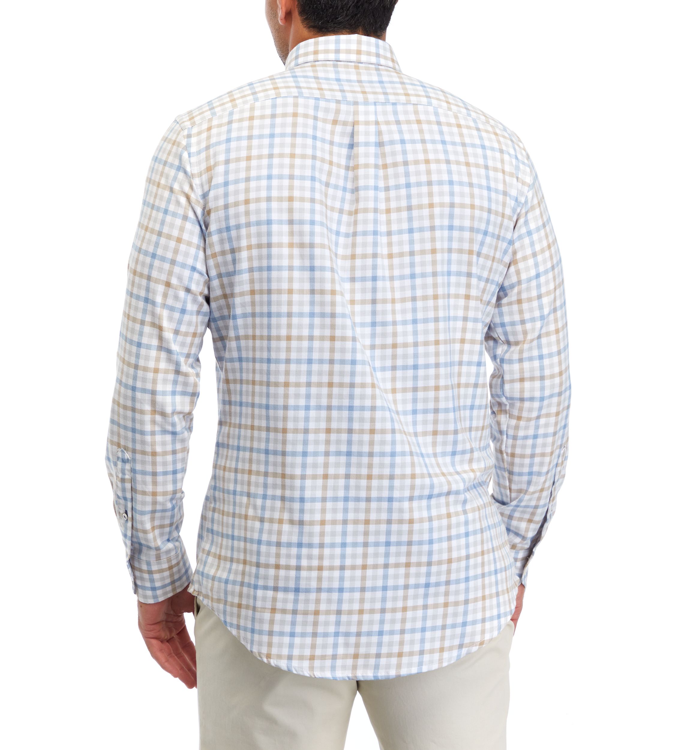 Lux Twill Printed Button Down Shirt