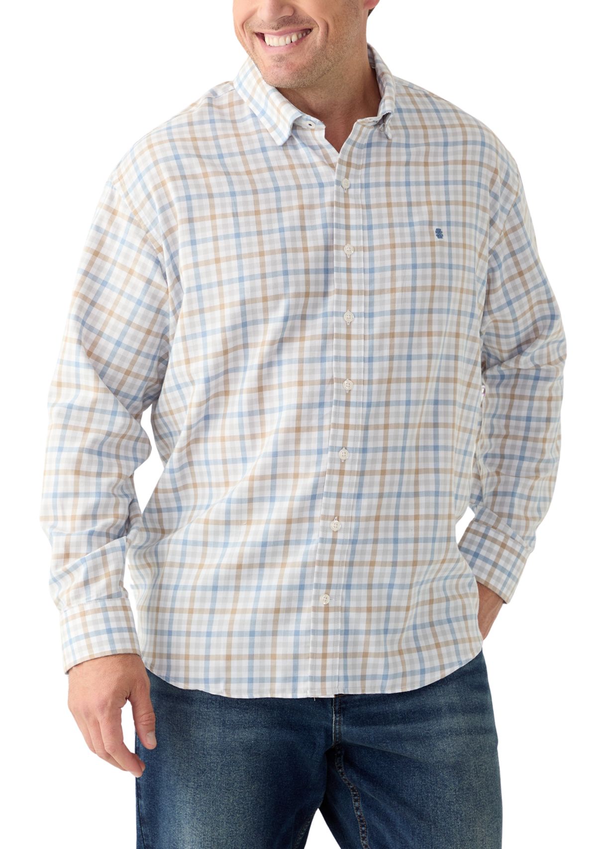 Big & Tall Luxury Sport Twill Shirt