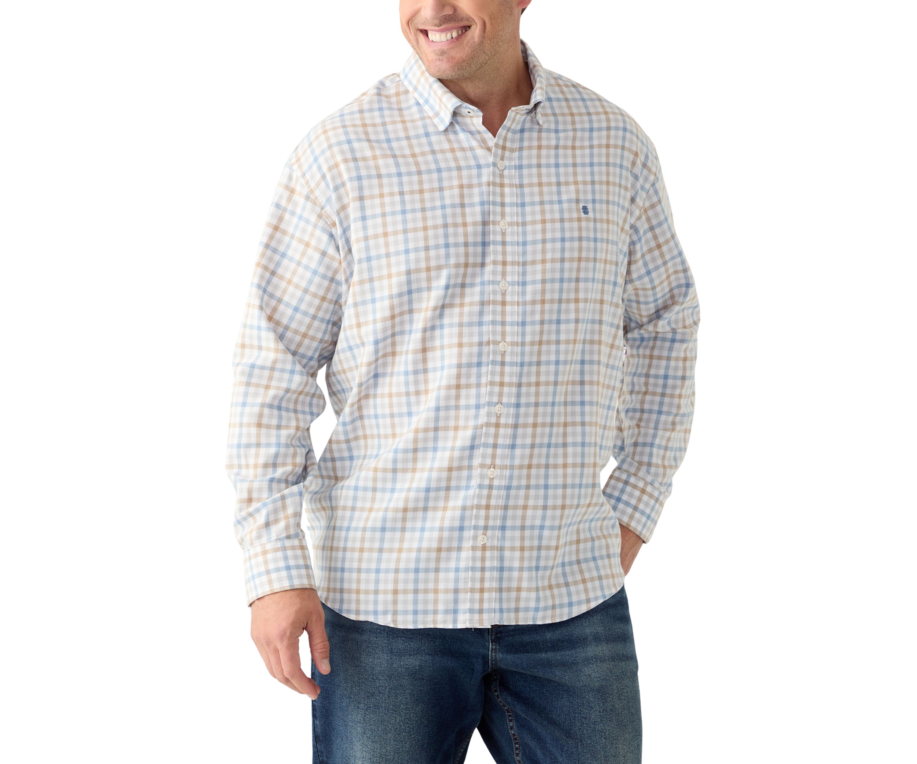 Big & Tall Luxury Sport Twill Shirt