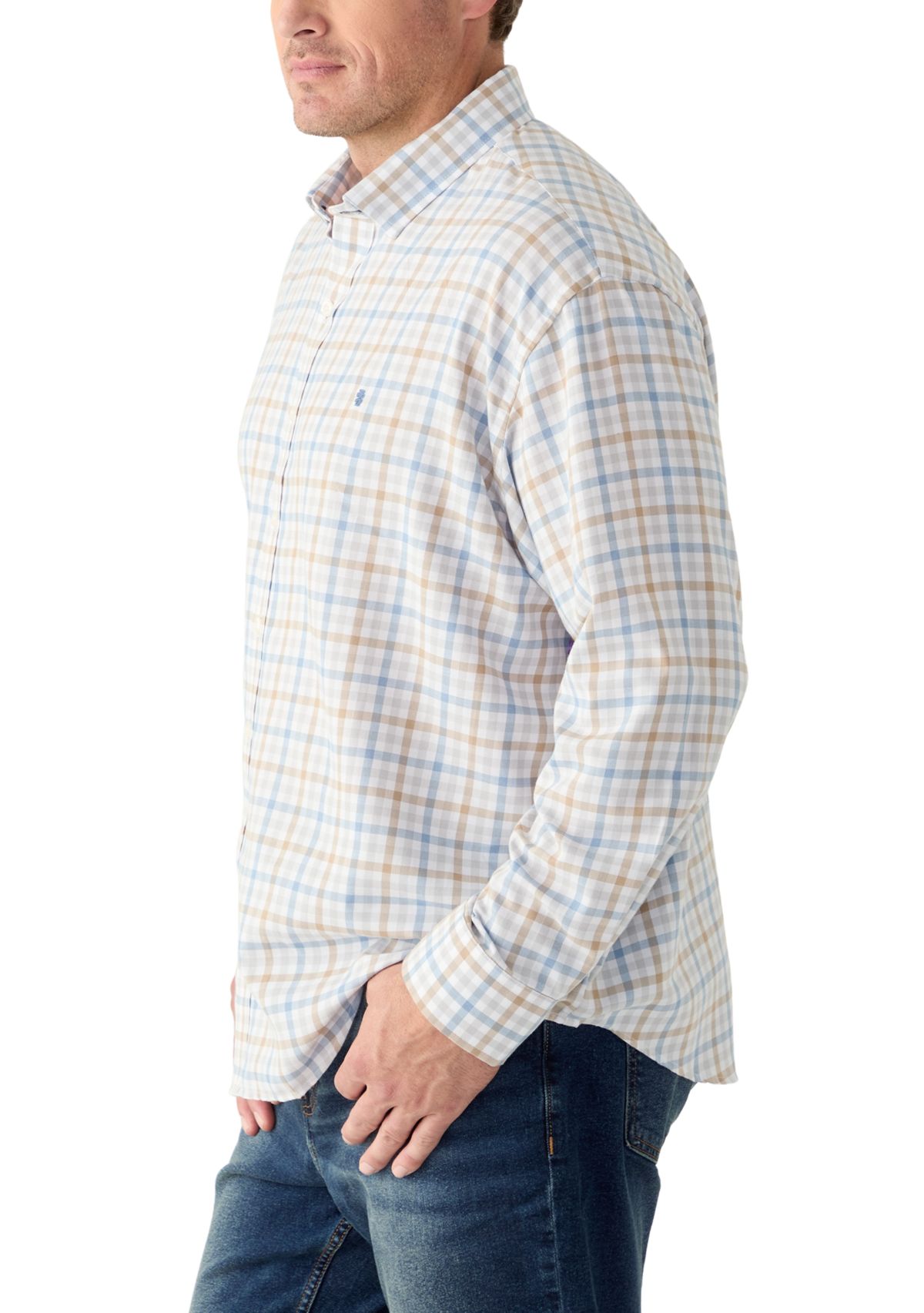 Big & Tall Luxury Sport Twill Shirt