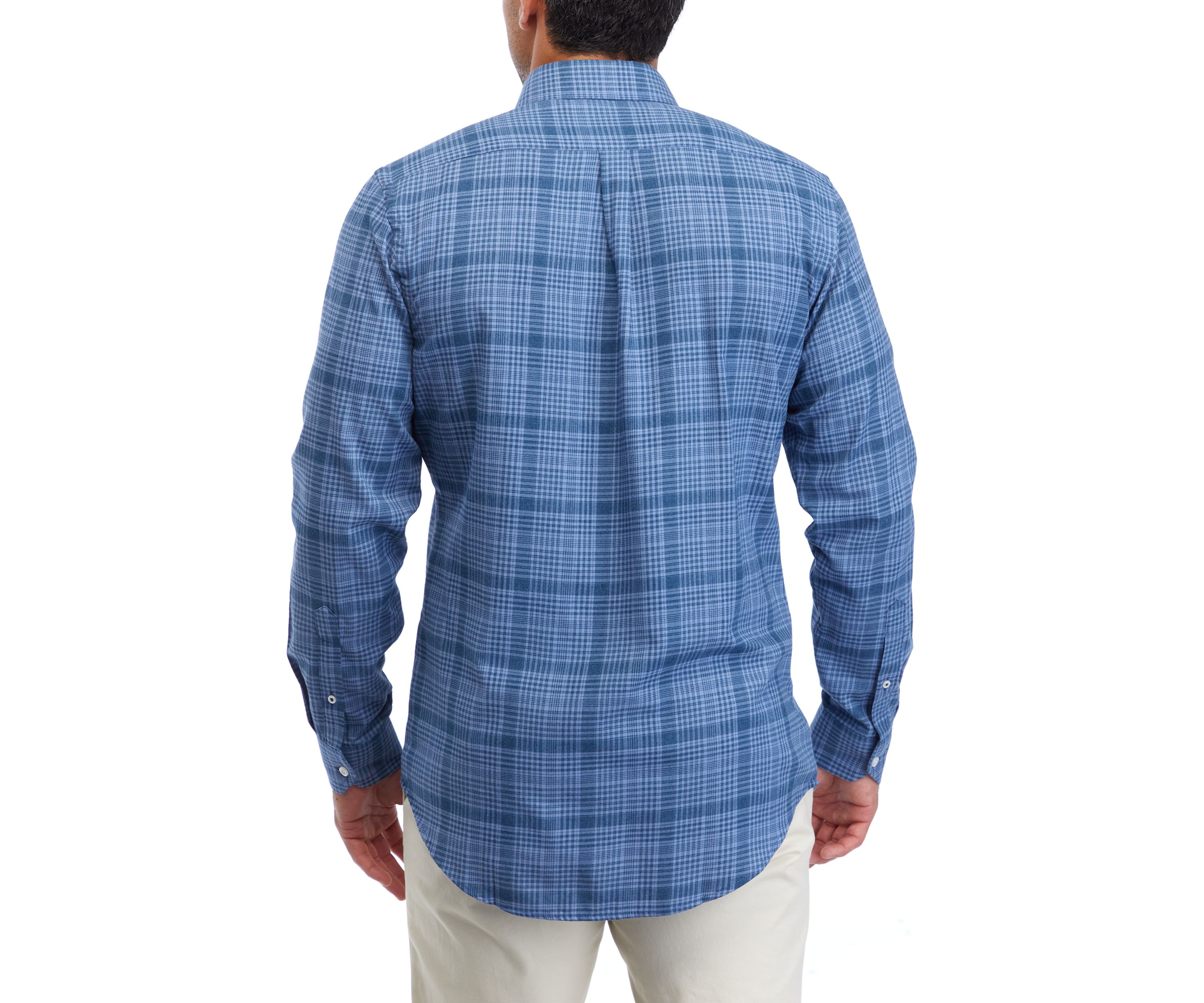 Lux Twill Printed Button Down Shirt