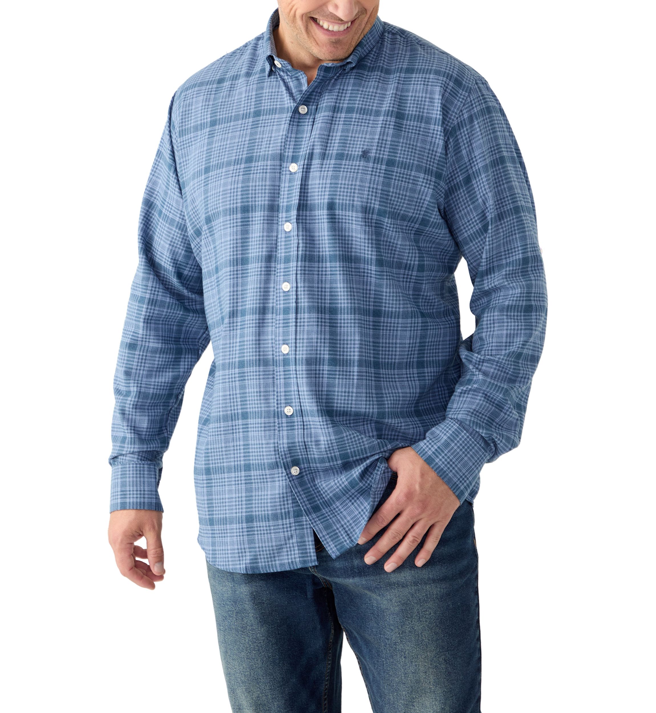 Big & Tall Luxury Sport Twill Shirt