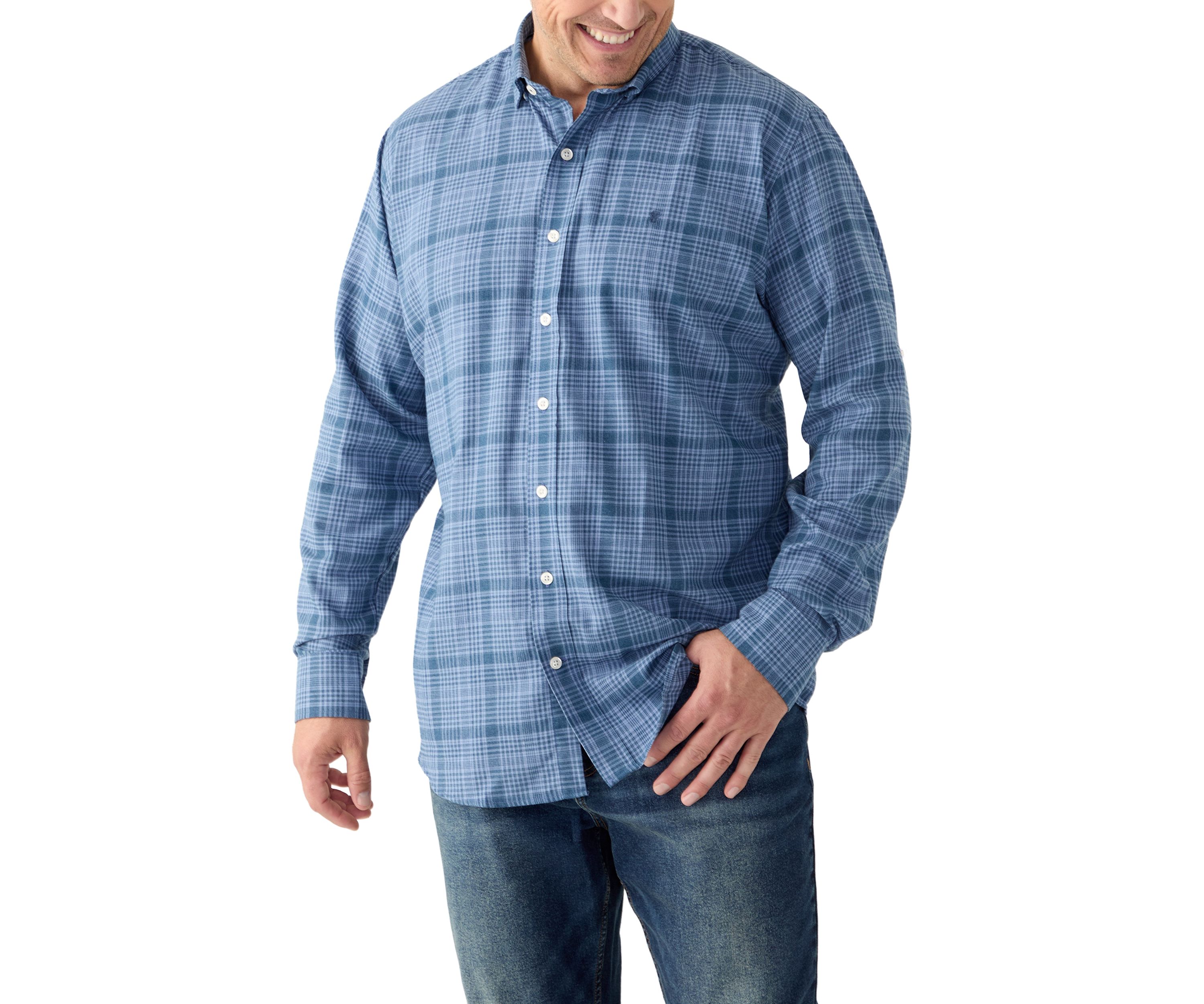 Big & Tall Luxury Sport Twill Shirt