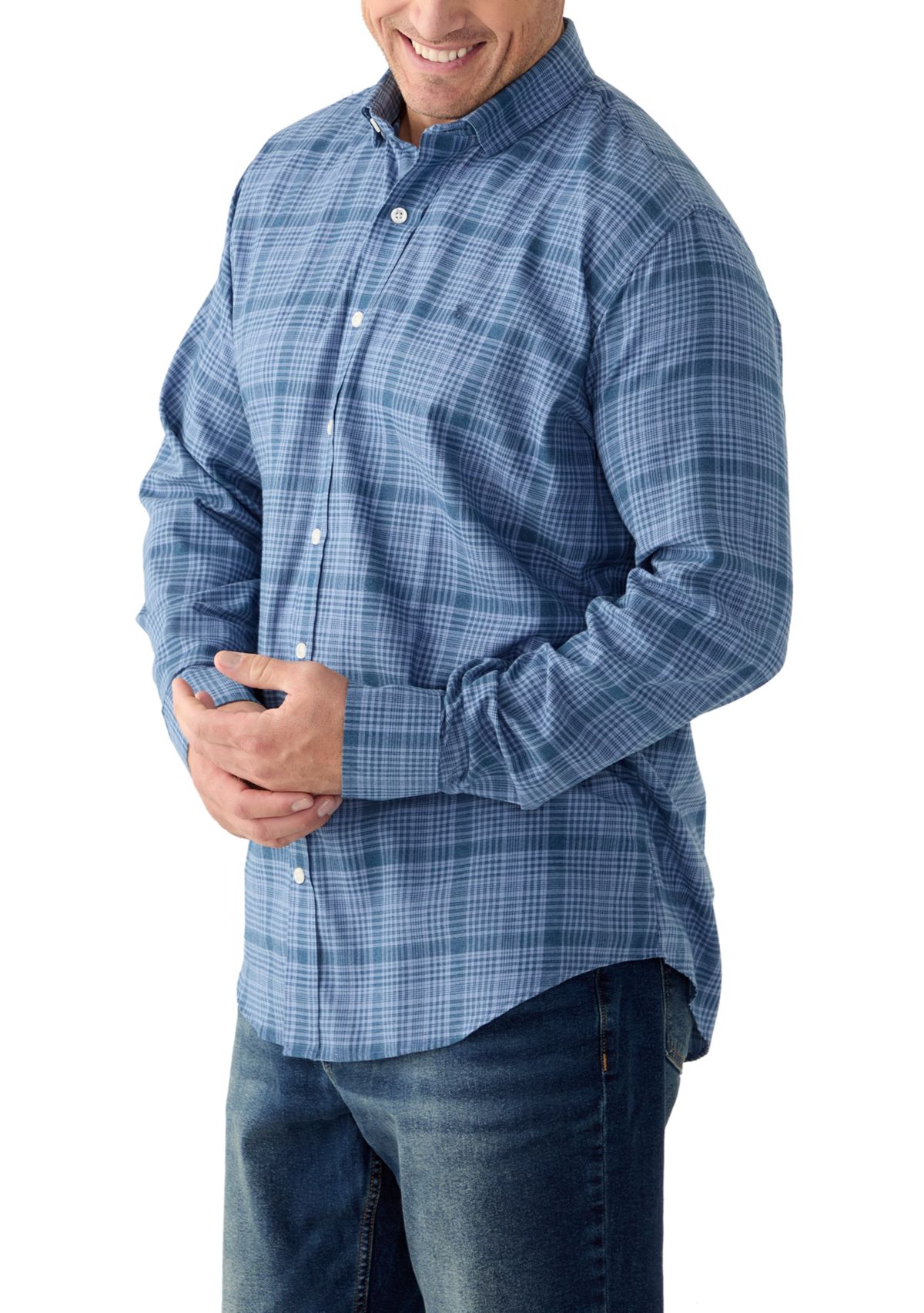 Big & Tall Luxury Sport Twill Shirt