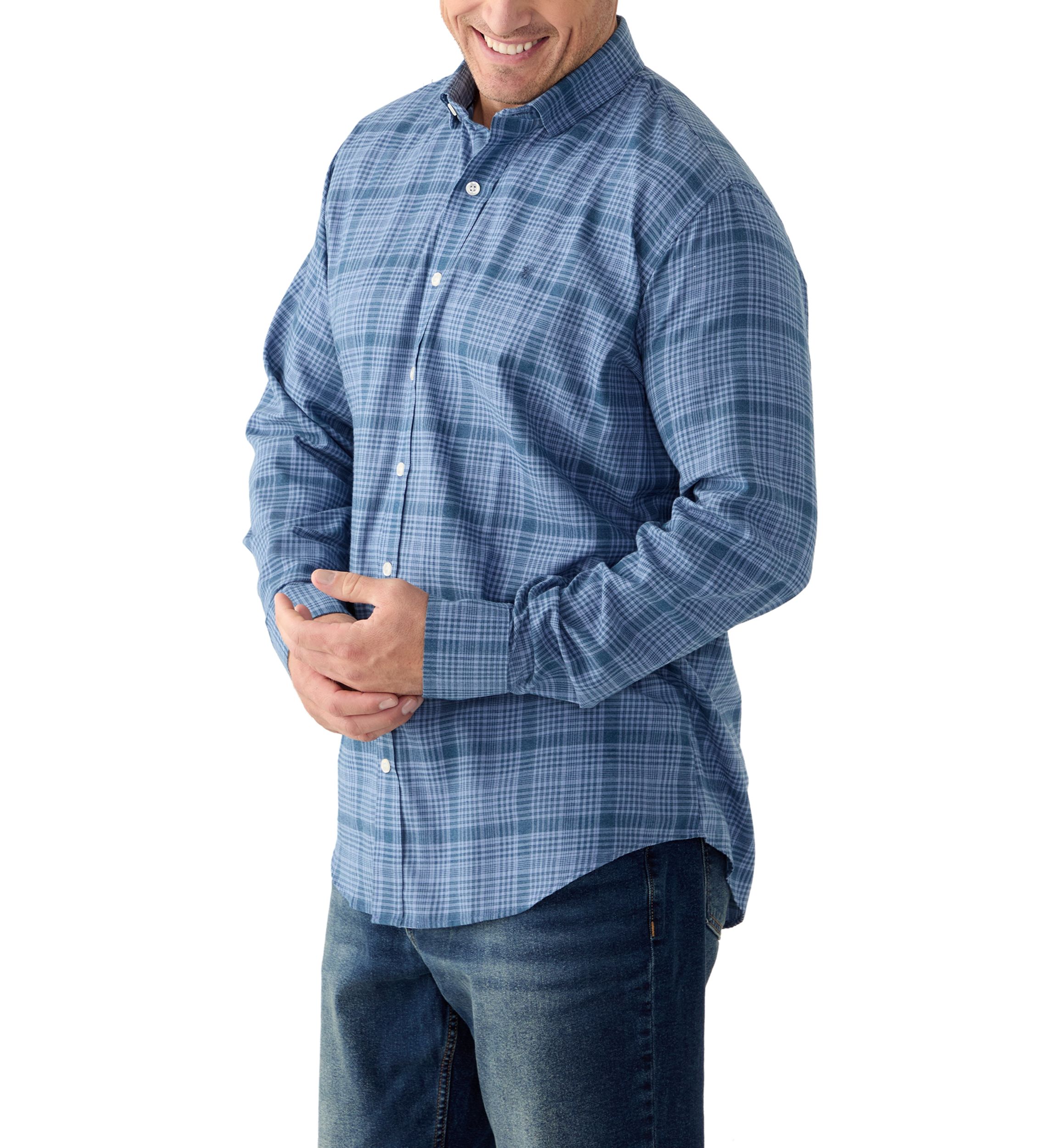 Big & Tall Luxury Sport Twill Shirt
