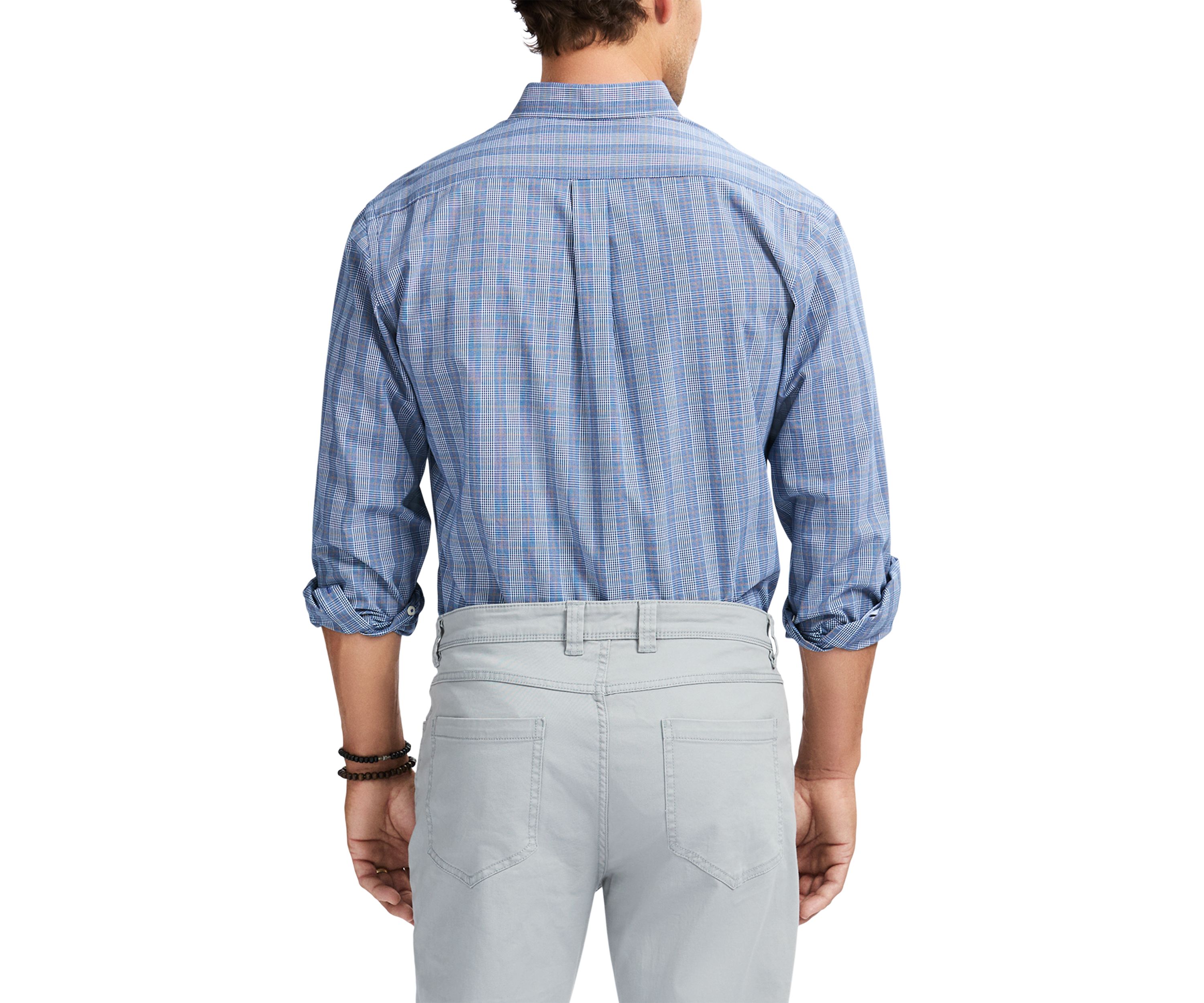 Comfort Performance Woven Button Down Shirt 