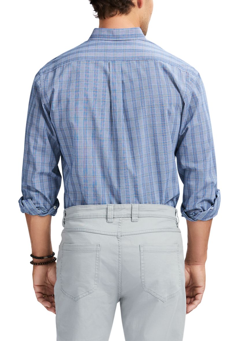 Comfort Performance Woven Button Down Shirt 