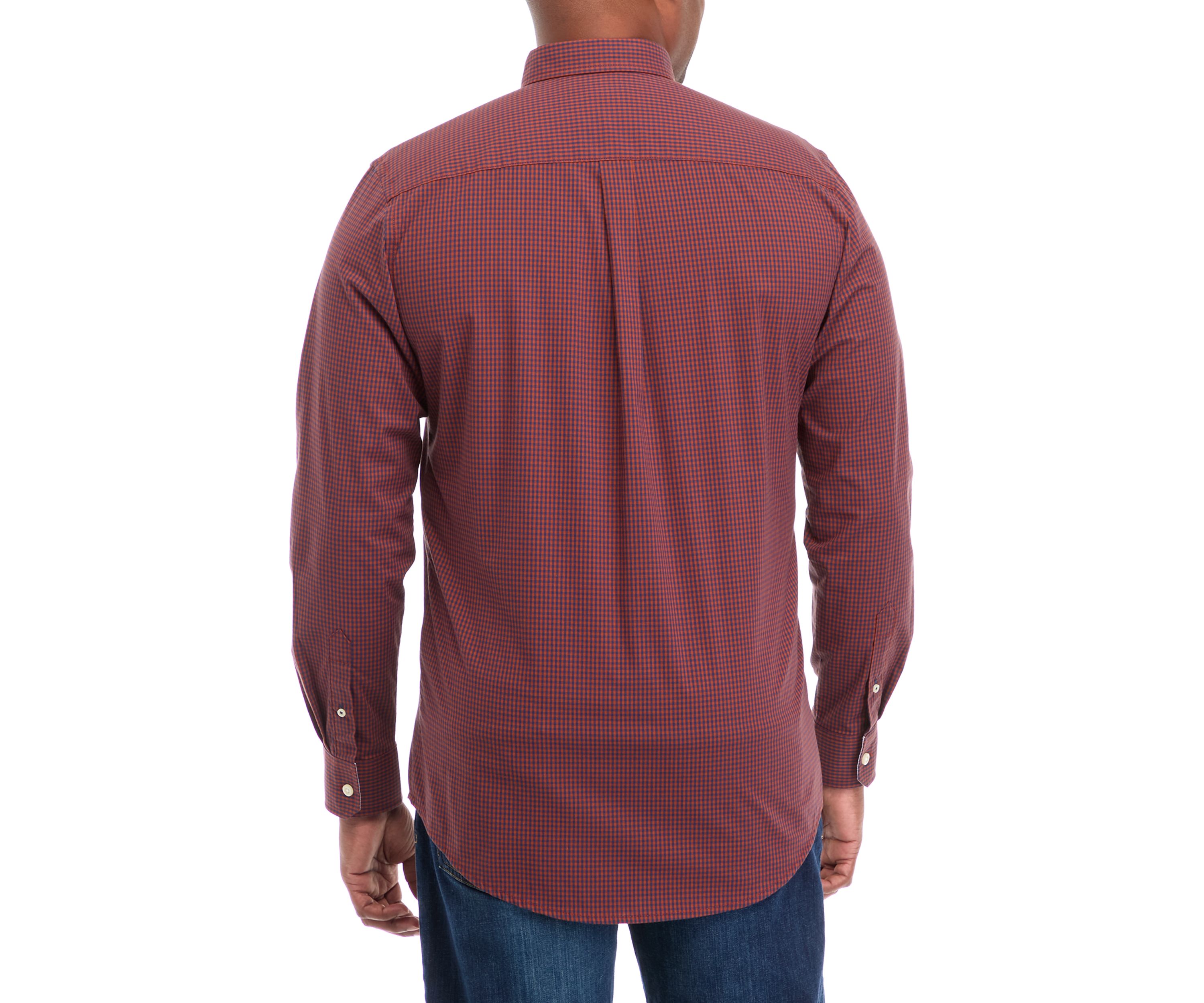 Big & Tall Comfort Performance Woven Button Down Shirt