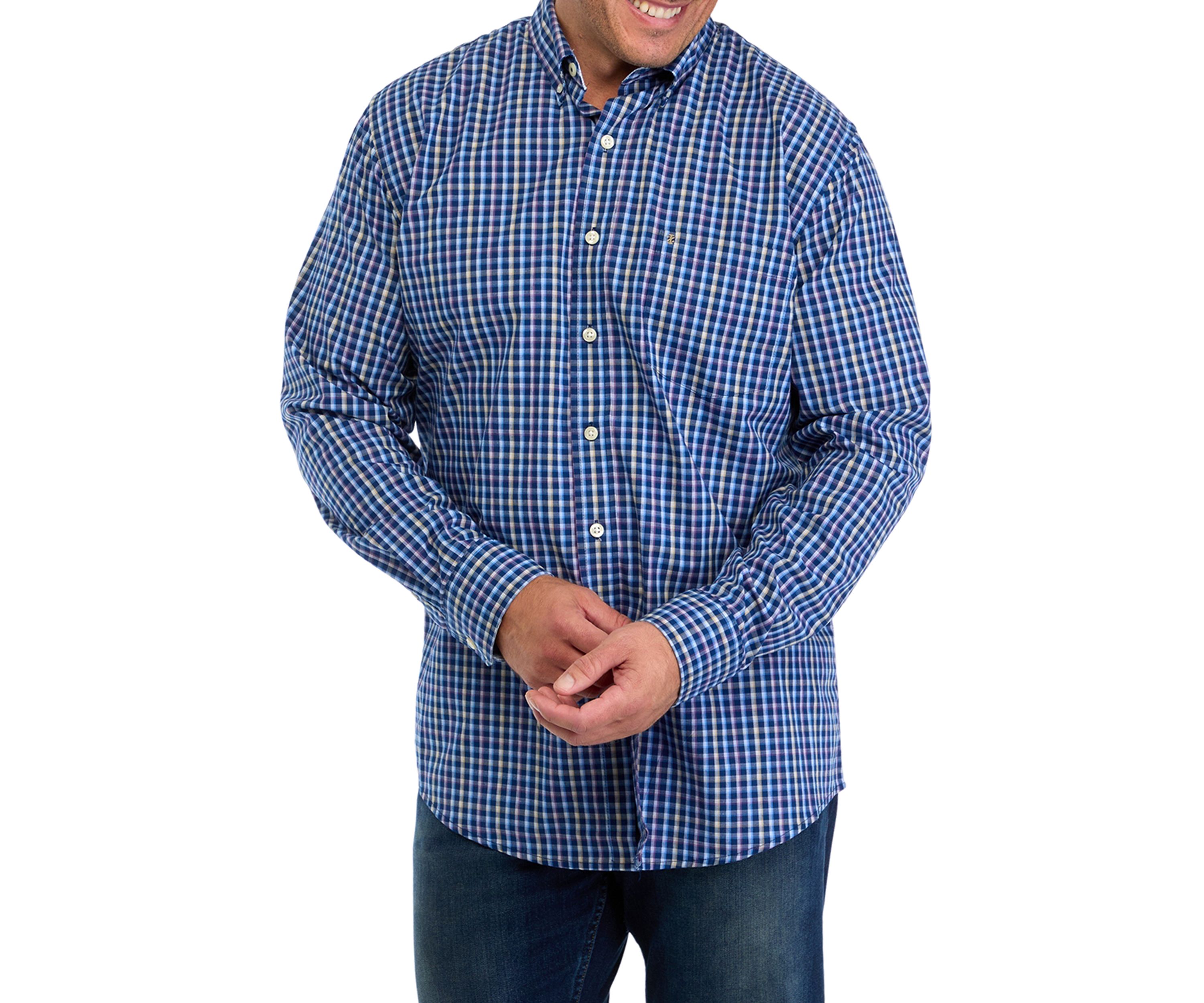 Big & Tall Comfort Performance Woven Shirt 