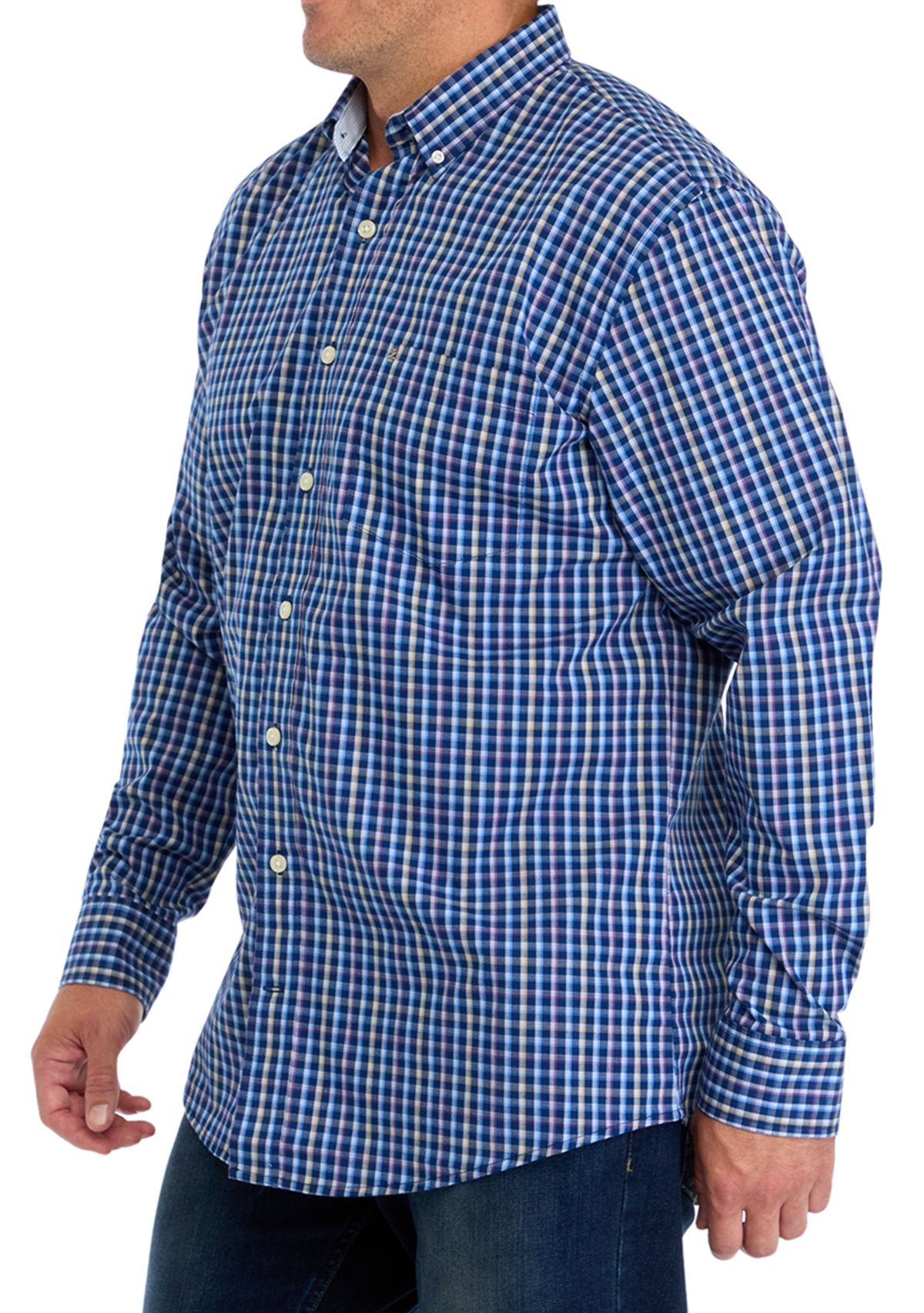 Big & Tall Comfort Performance Woven Shirt 