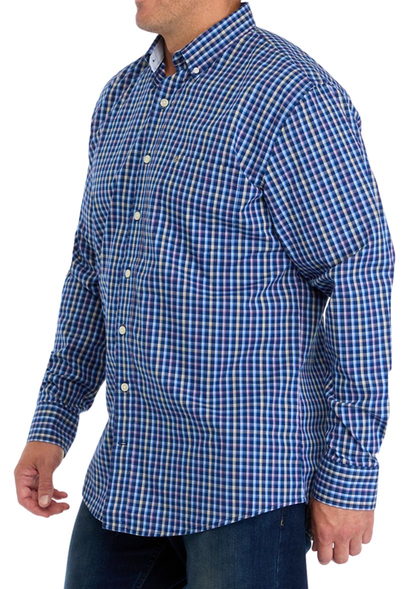 Big & Tall Comfort Performance Woven Shirt 