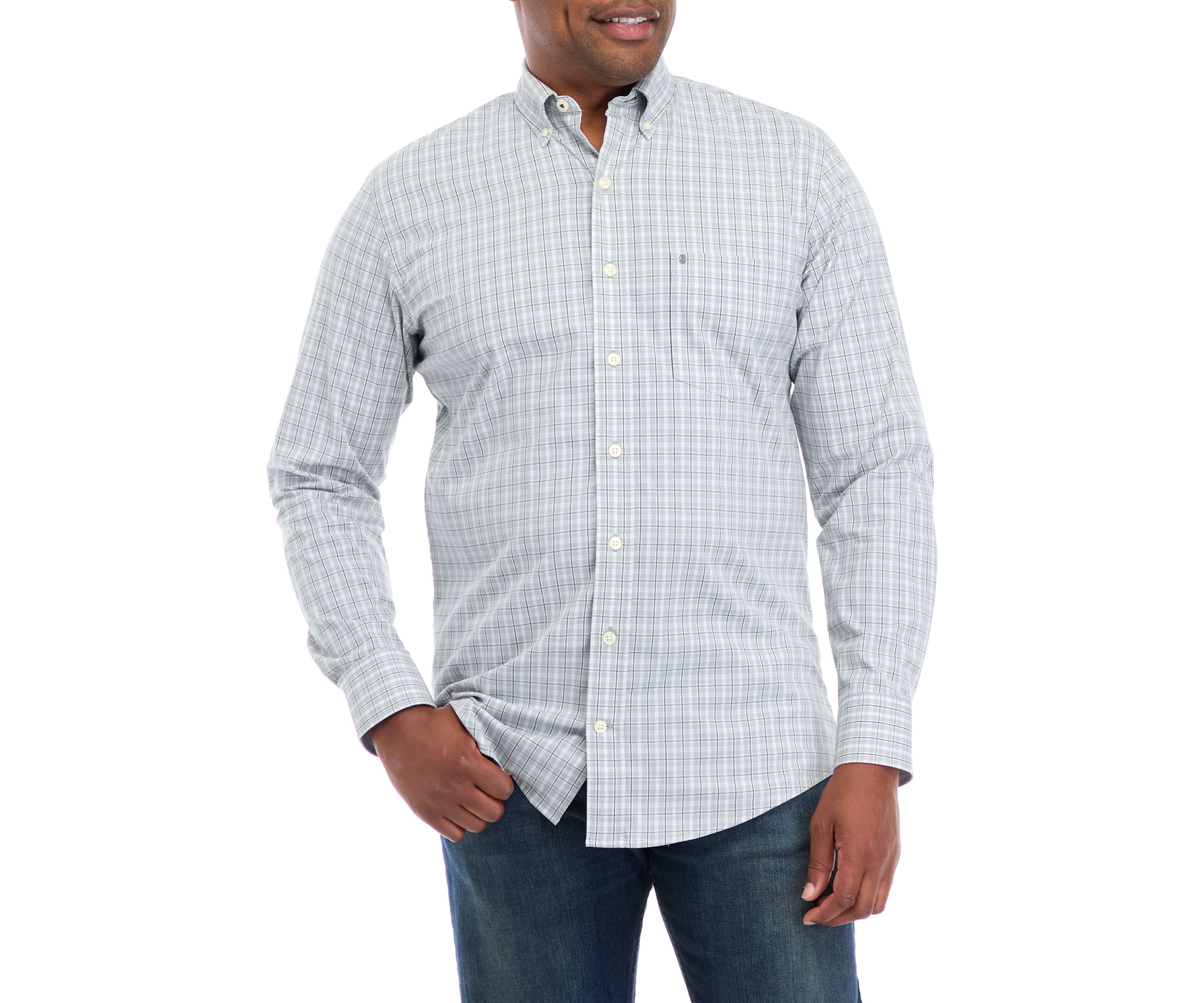 Big & Tall Comfort Performance Woven Shirt 