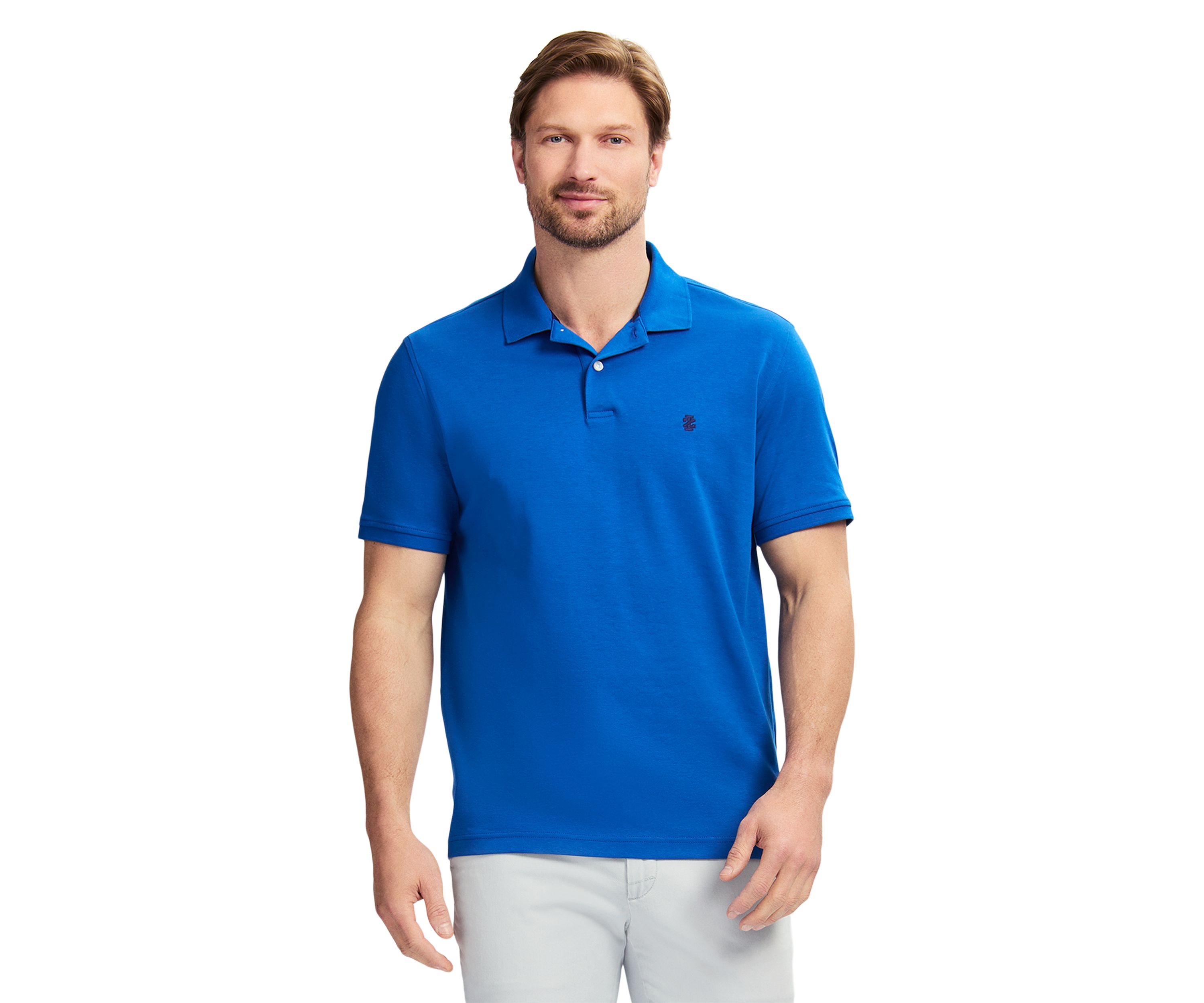 Short Sleeve Interlock Polo Shirt