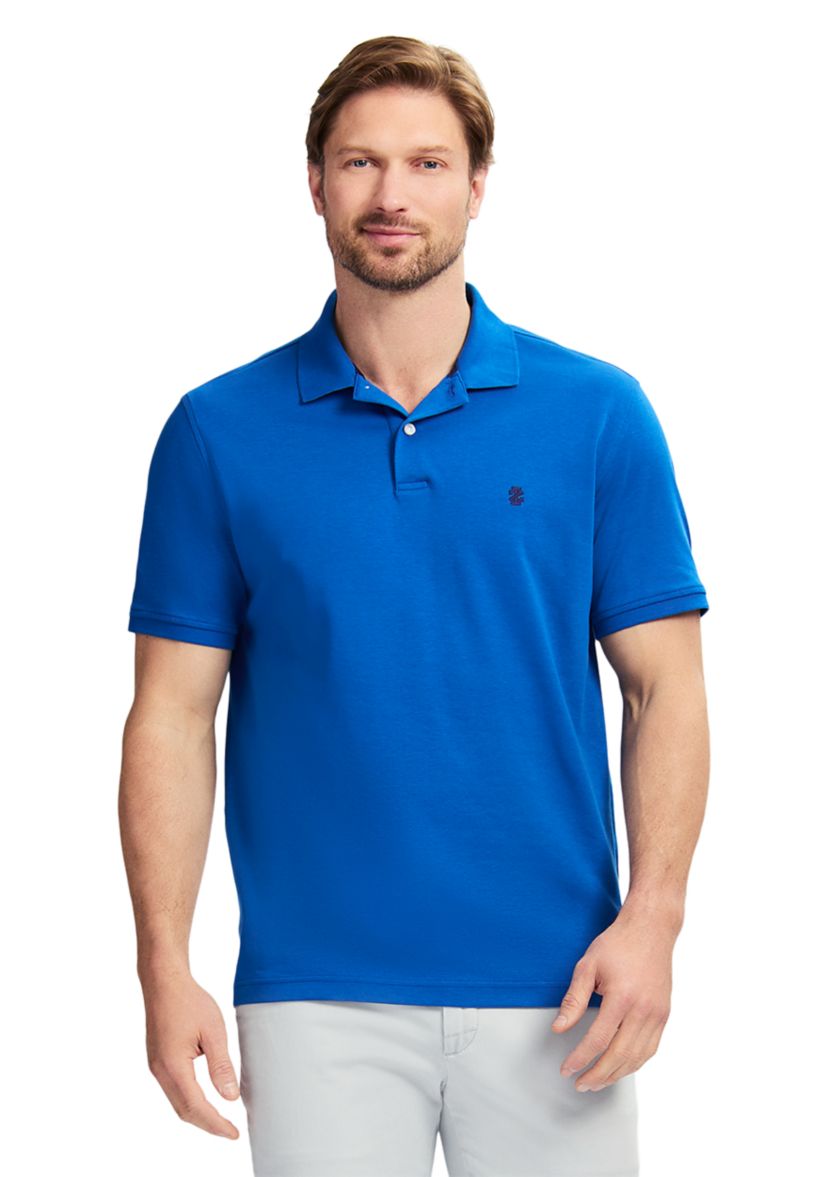 Short Sleeve Interlock Polo Shirt