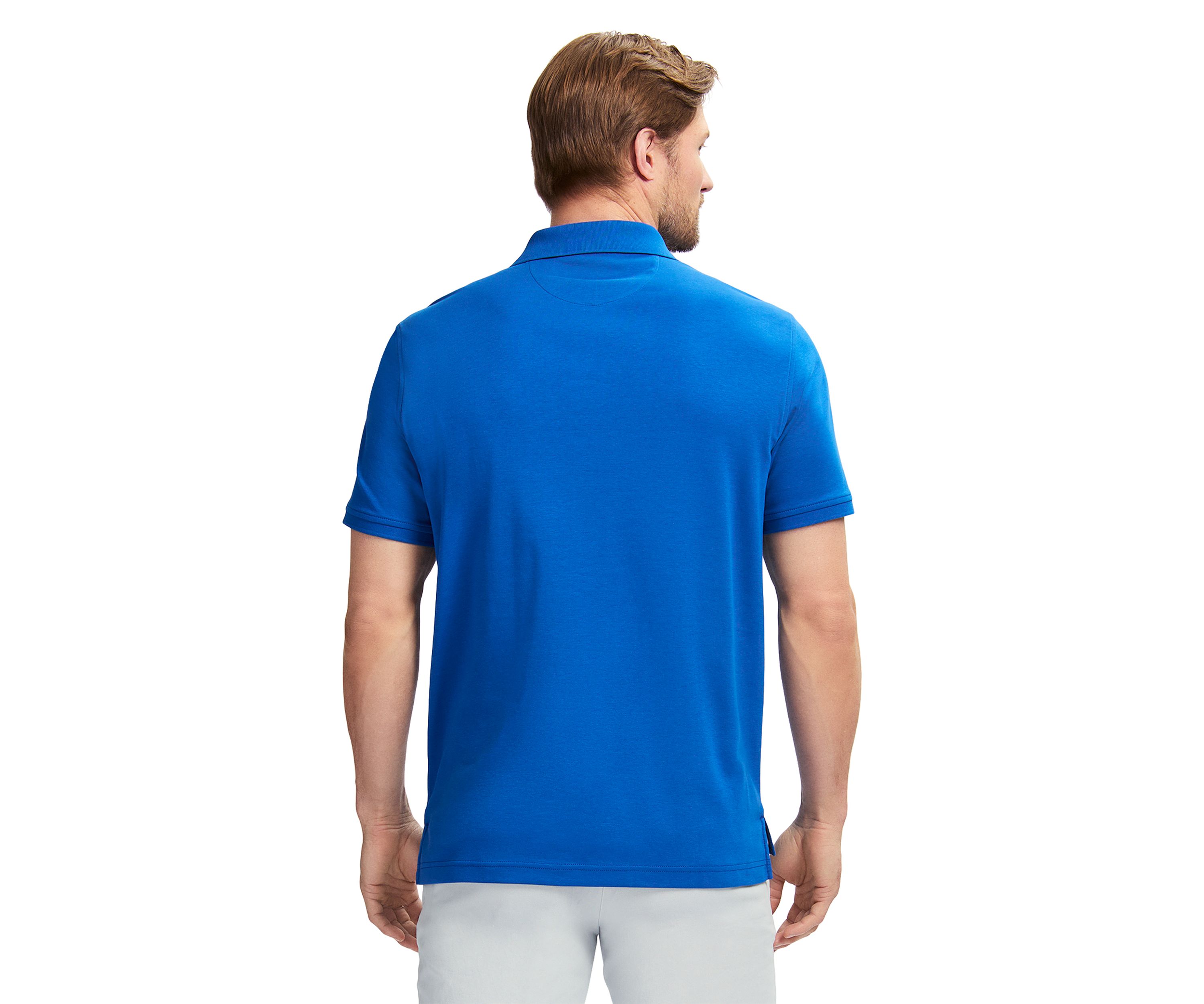 Short Sleeve Interlock Polo Shirt