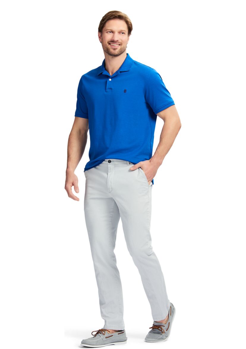 Short Sleeve Interlock Polo Shirt