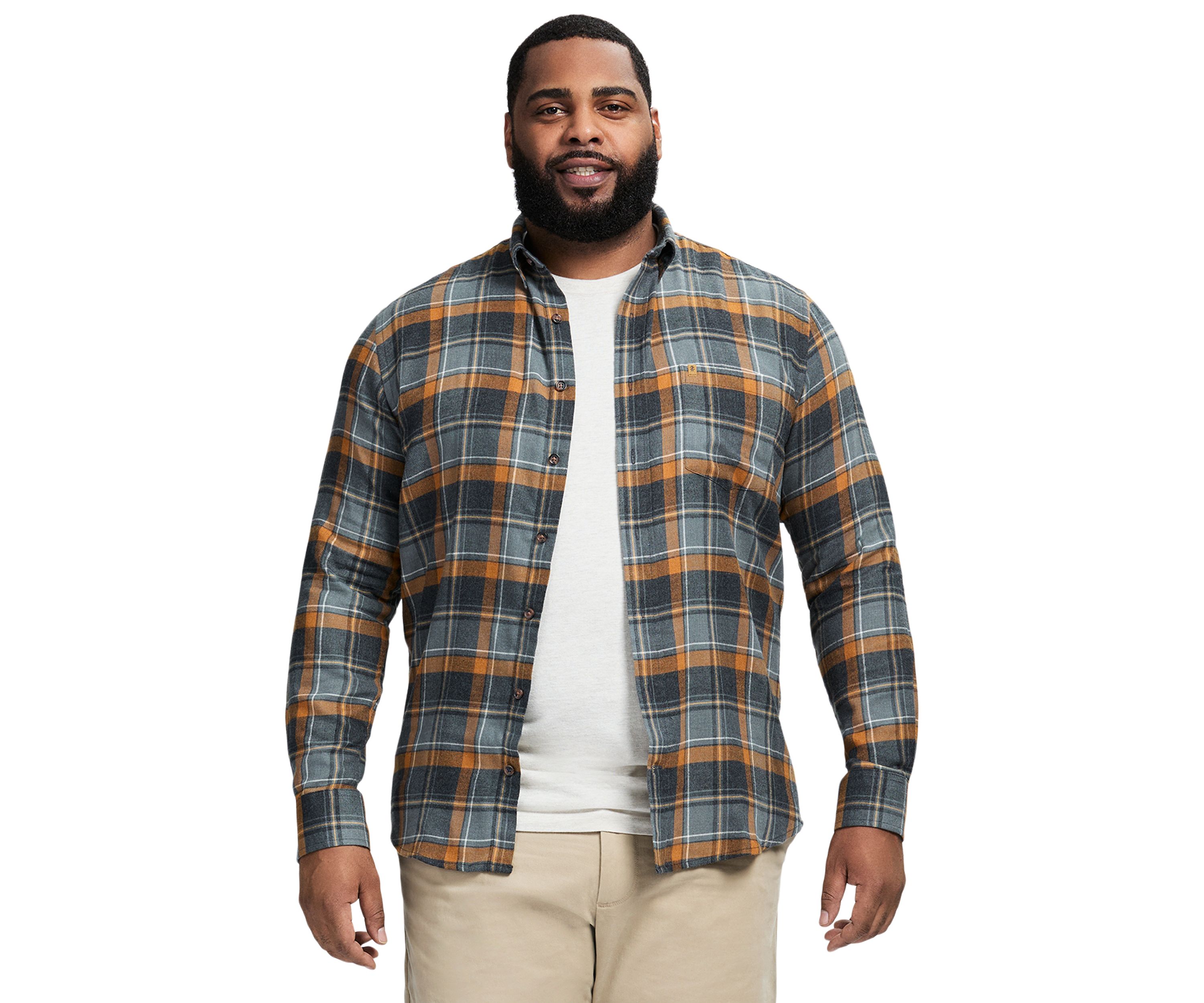 Big & Tall Stratton Flannel Shirt