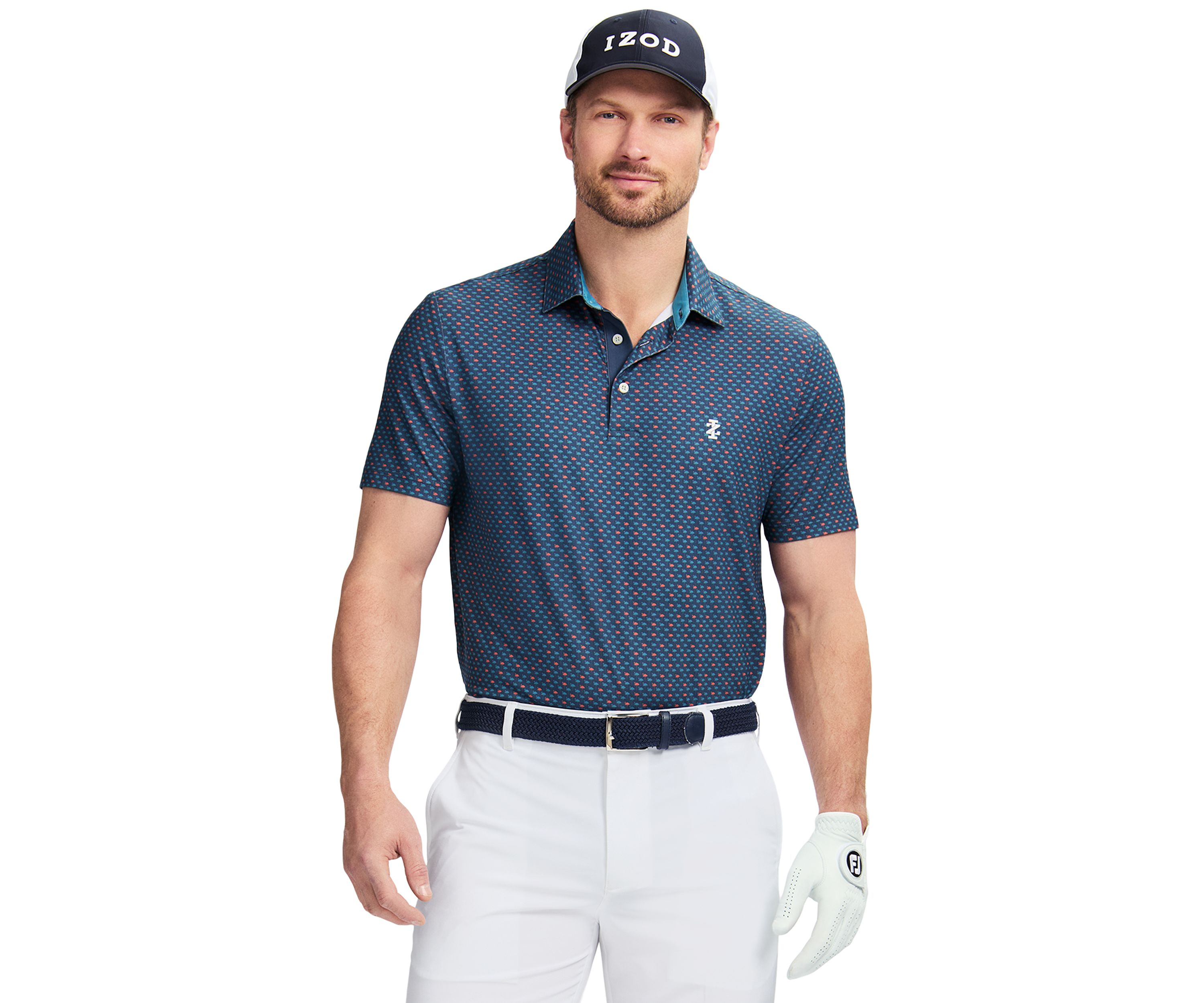 Flamingo Printed Polo Shirt
