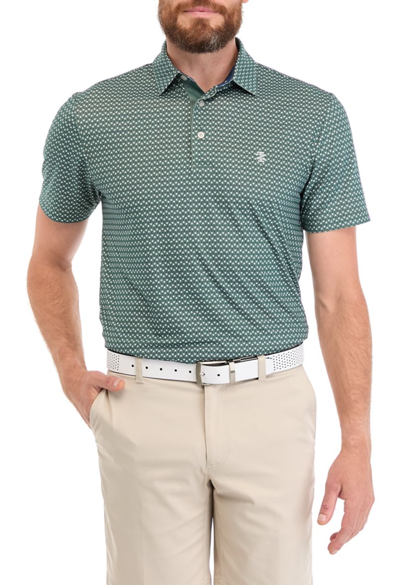 Golf Print Polo Shirt