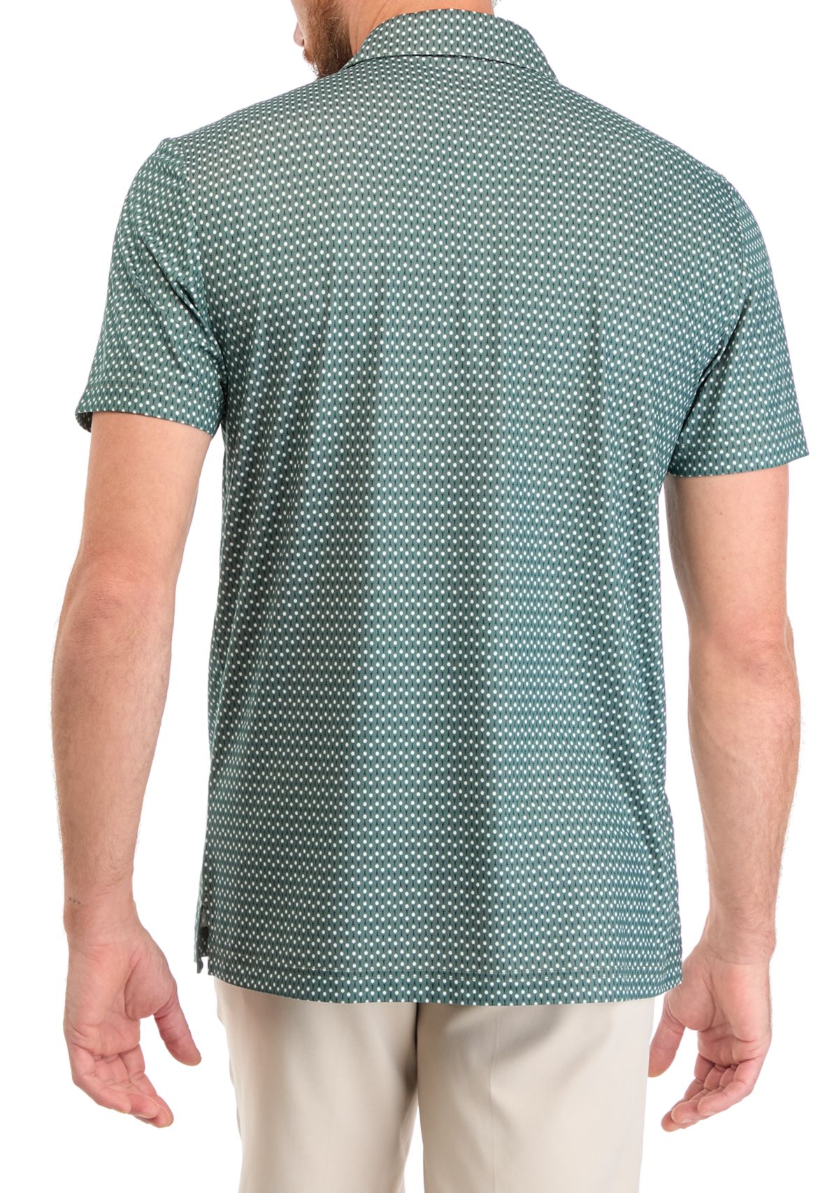 Golf Print Polo Shirt
