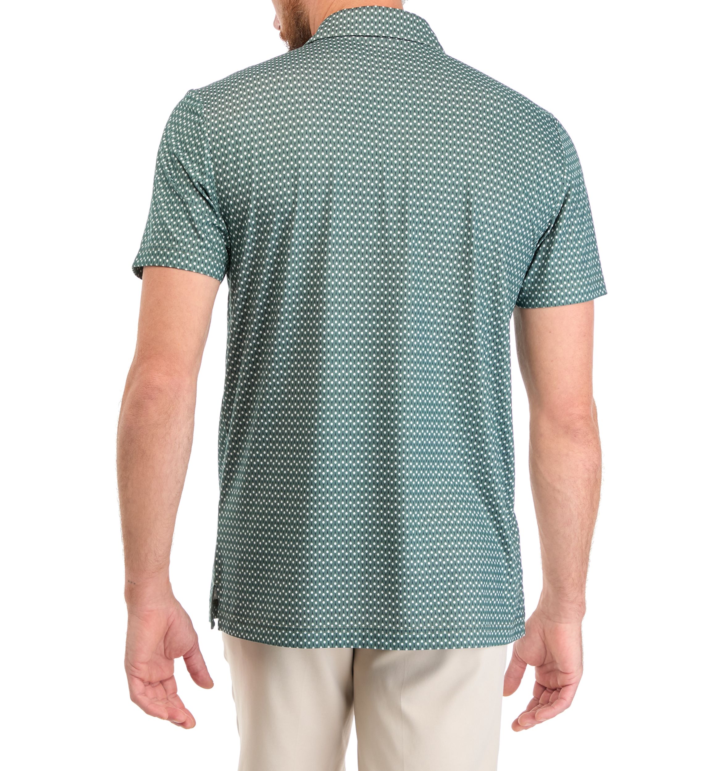 Golf Print Polo Shirt