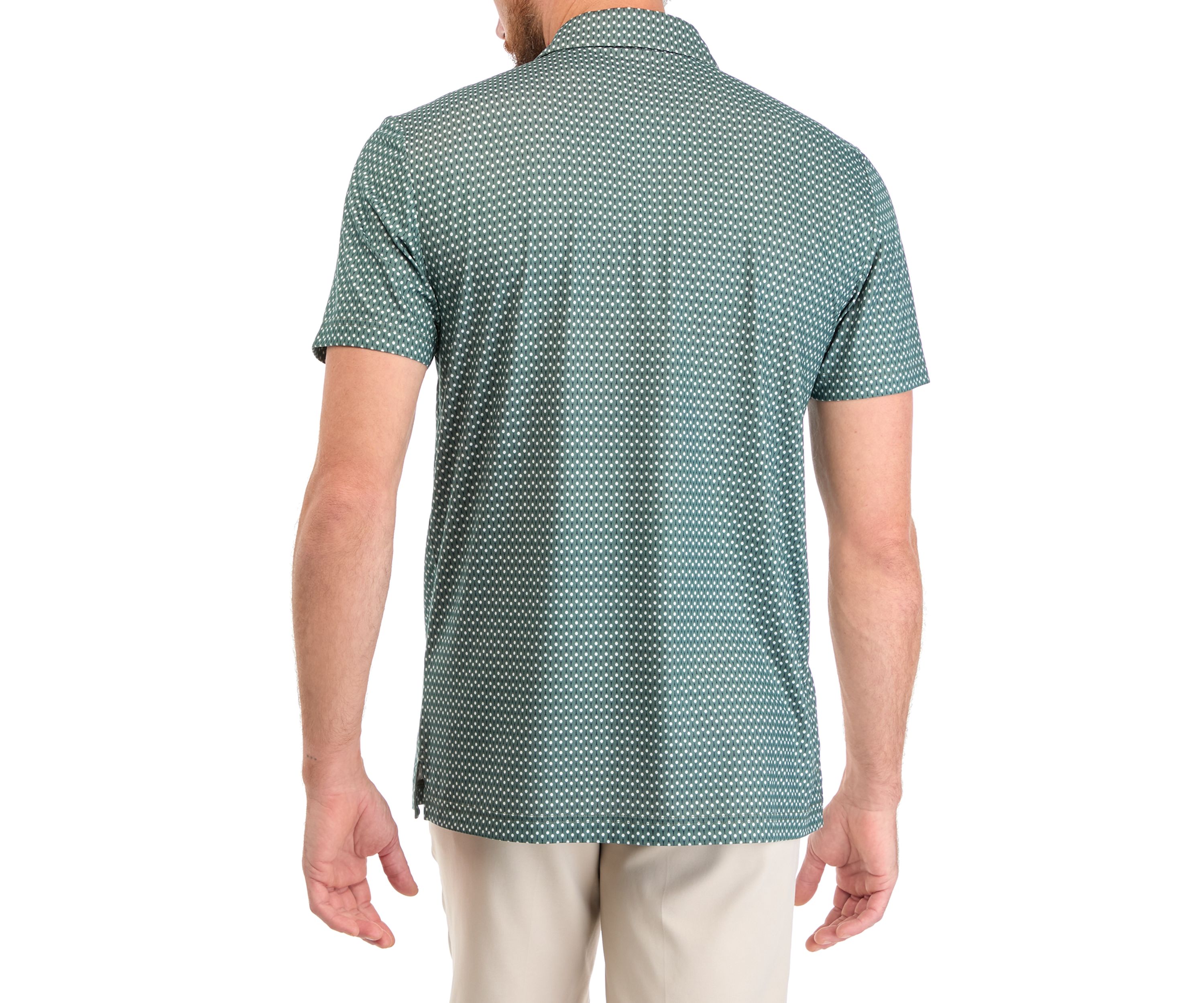 Golf Print Polo Shirt