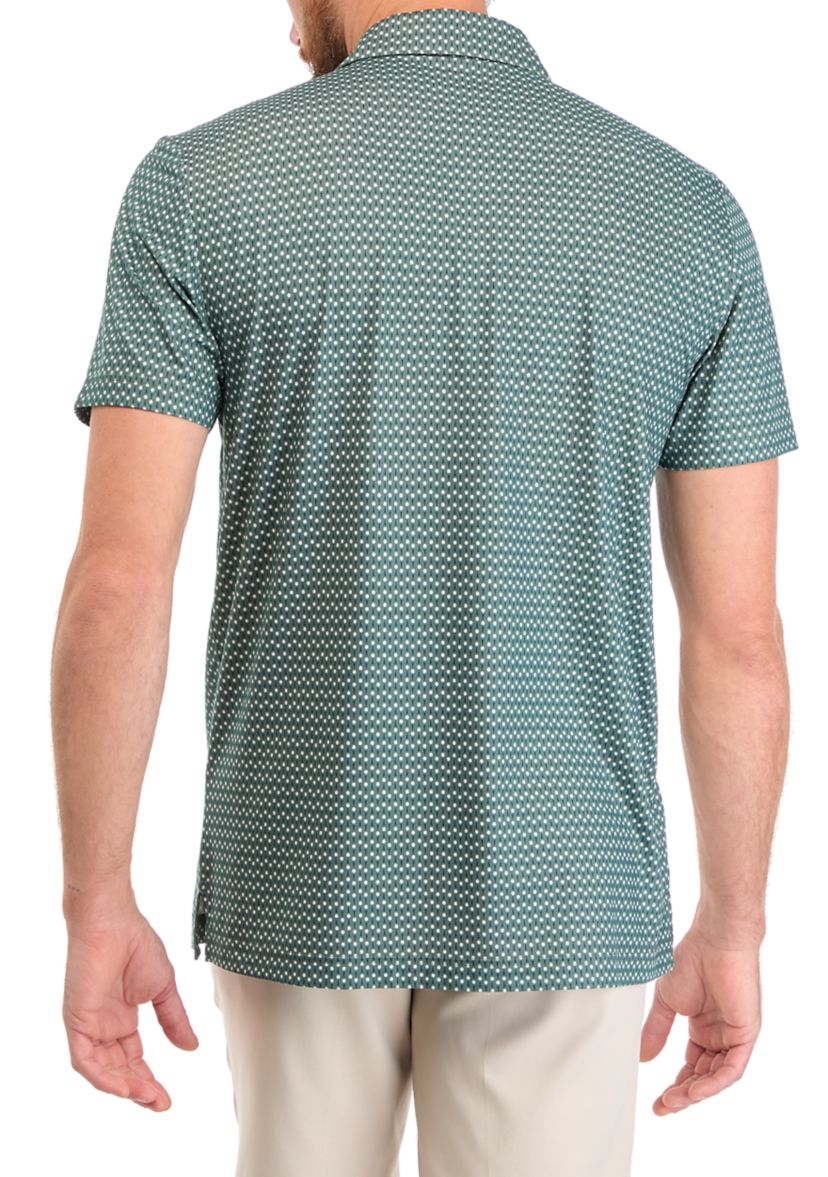 Golf Print Polo Shirt