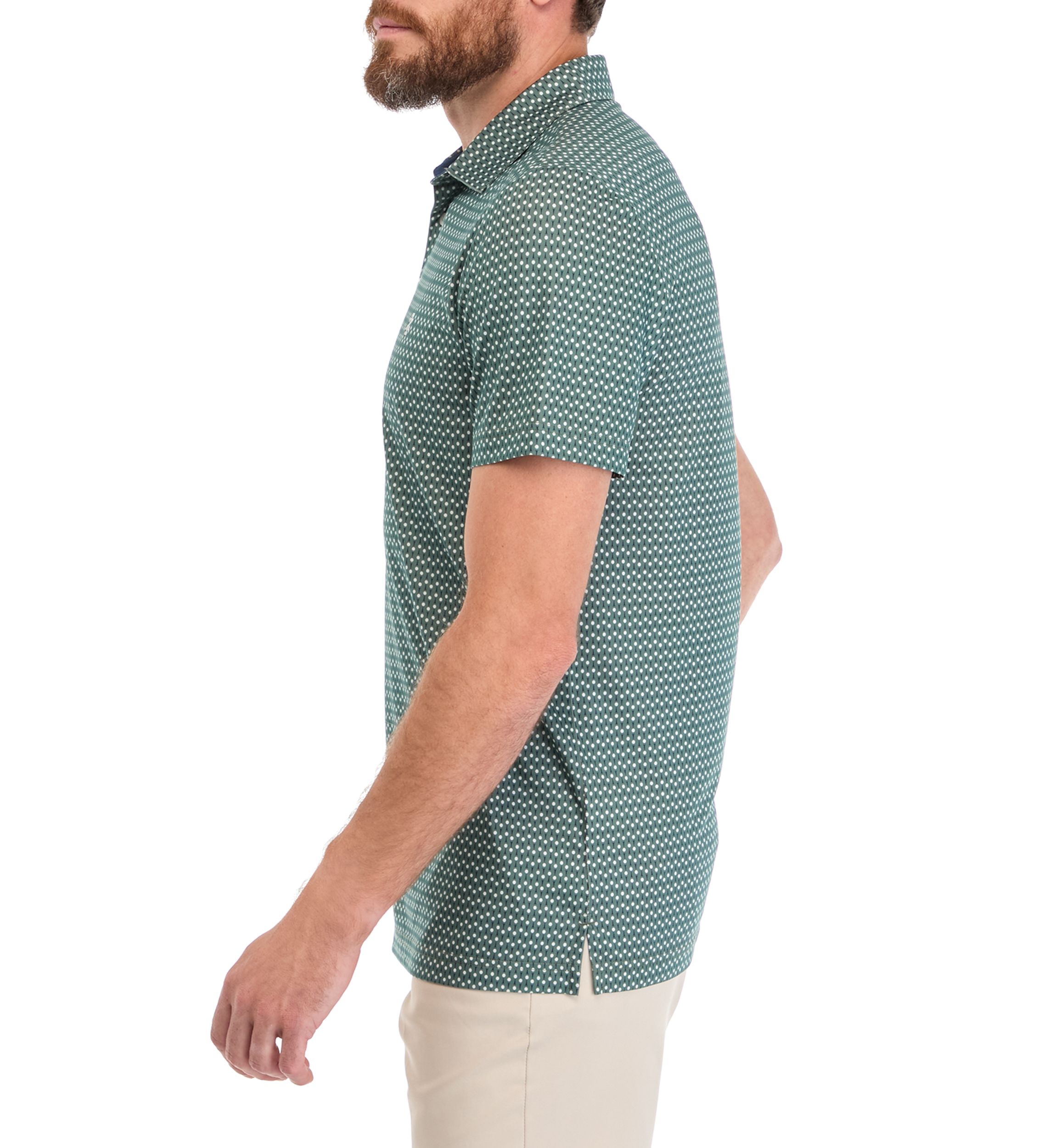 Golf Print Polo Shirt