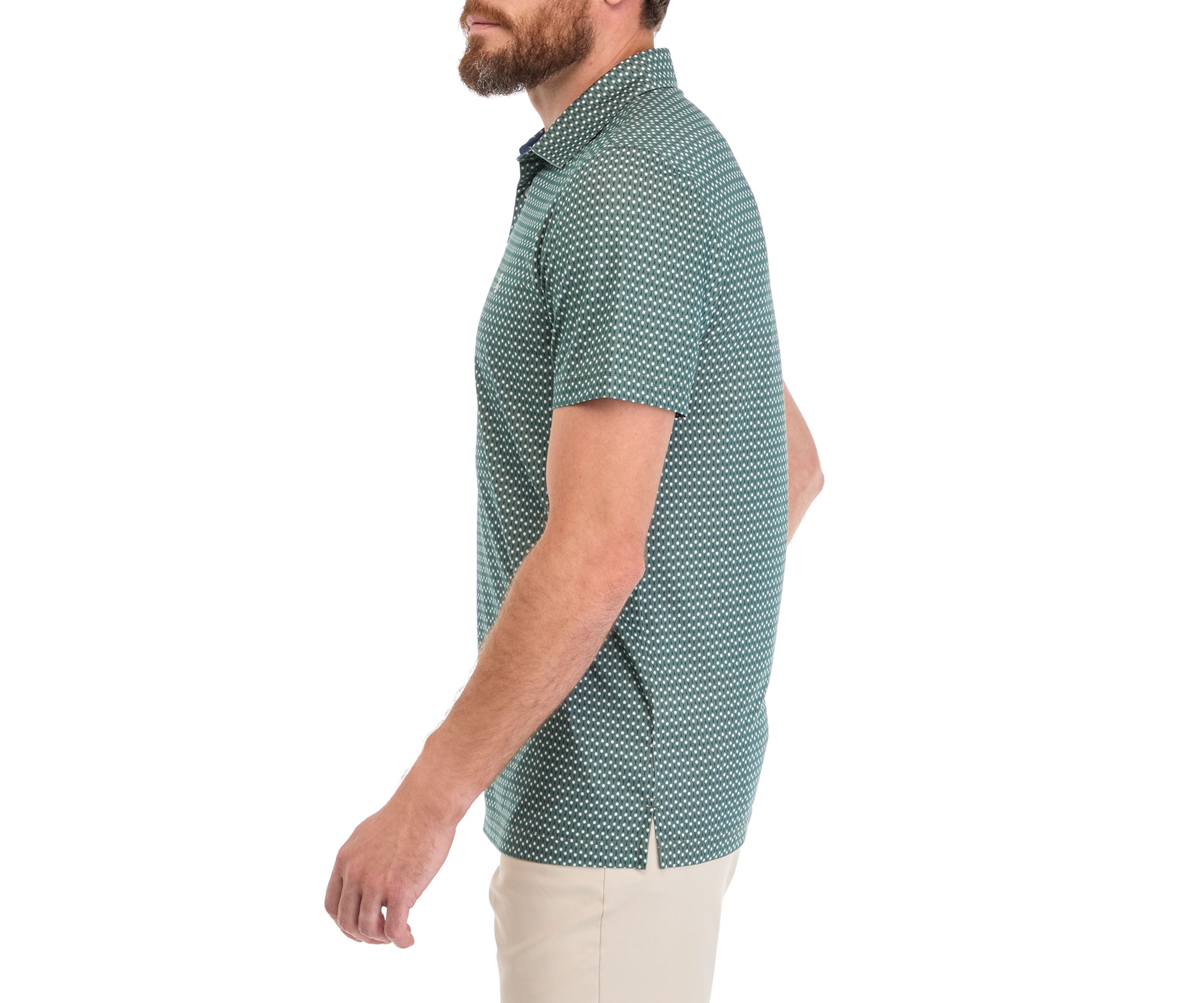 Golf Print Polo Shirt
