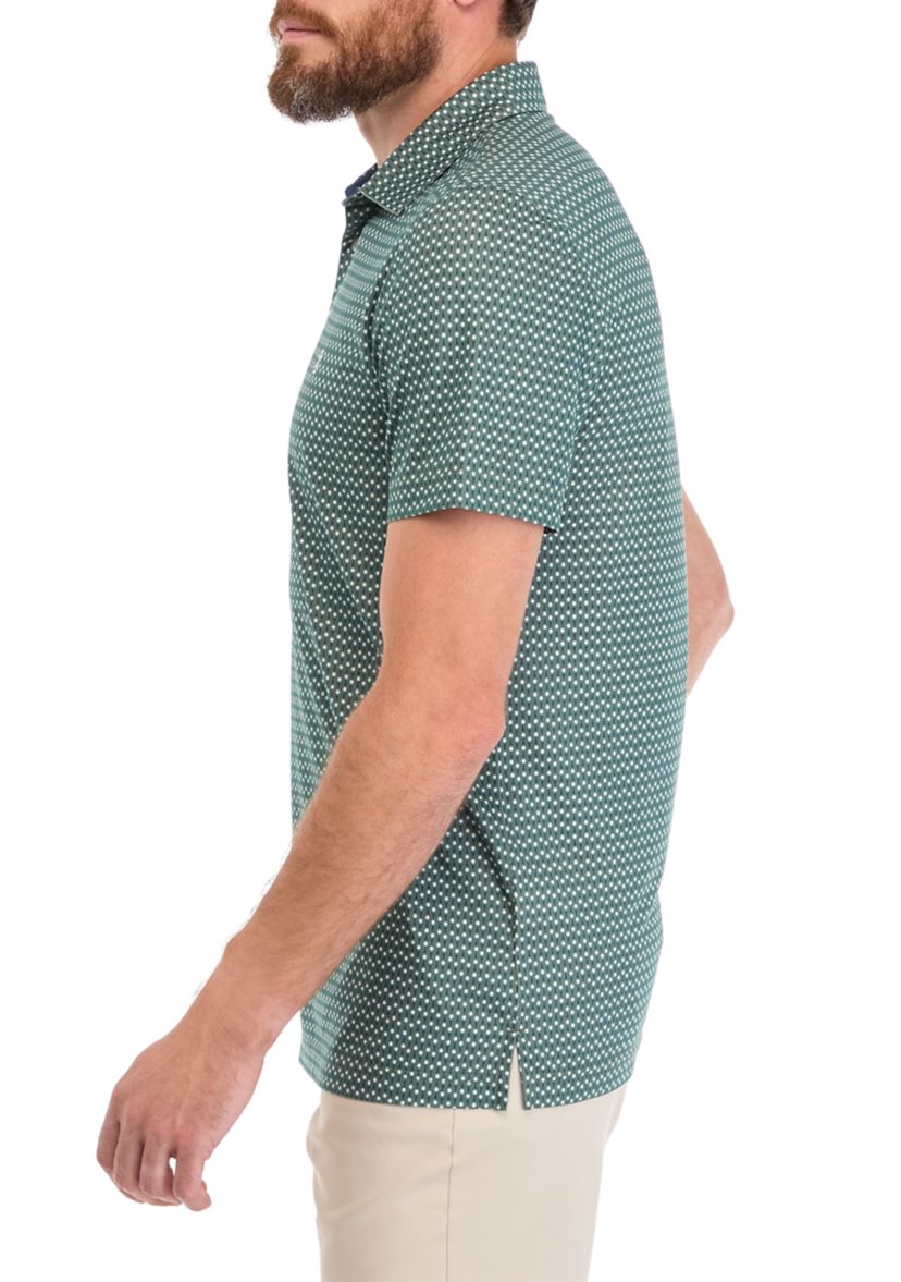 Golf Print Polo Shirt