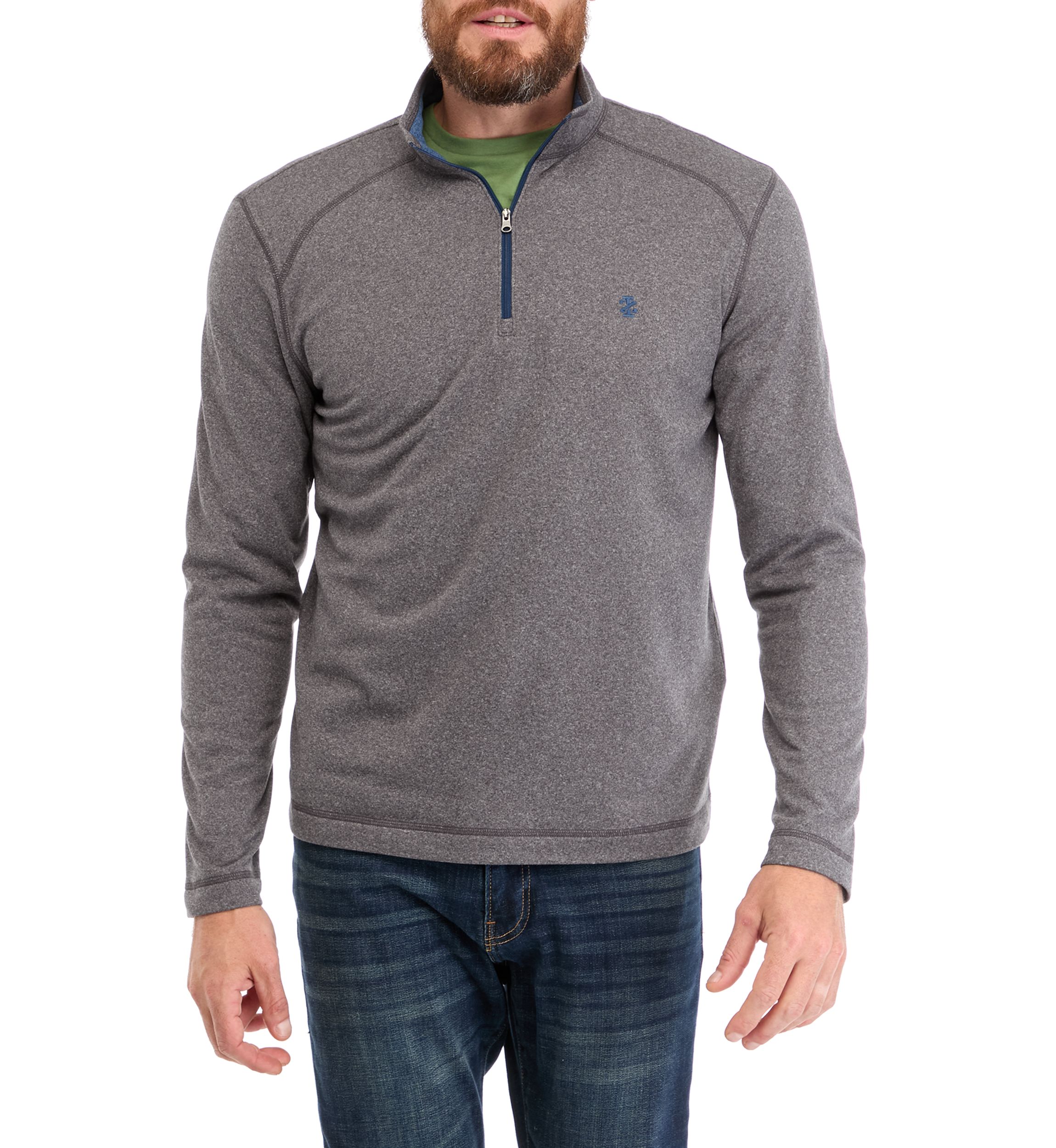 Long Sleeve Salt Dune Micro Fleece Quarter Zip​