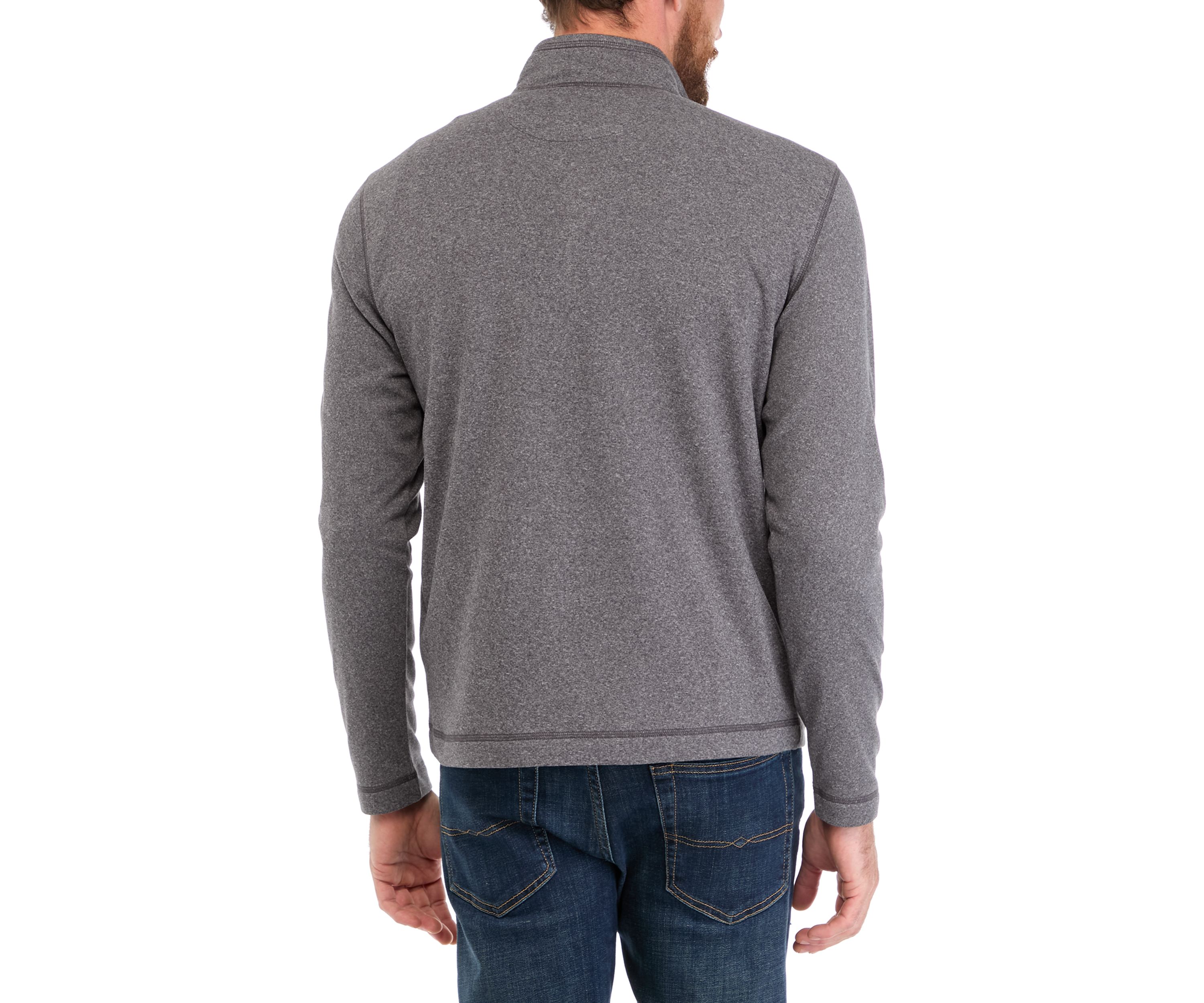 Long Sleeve Salt Dune Micro Fleece Quarter Zip​