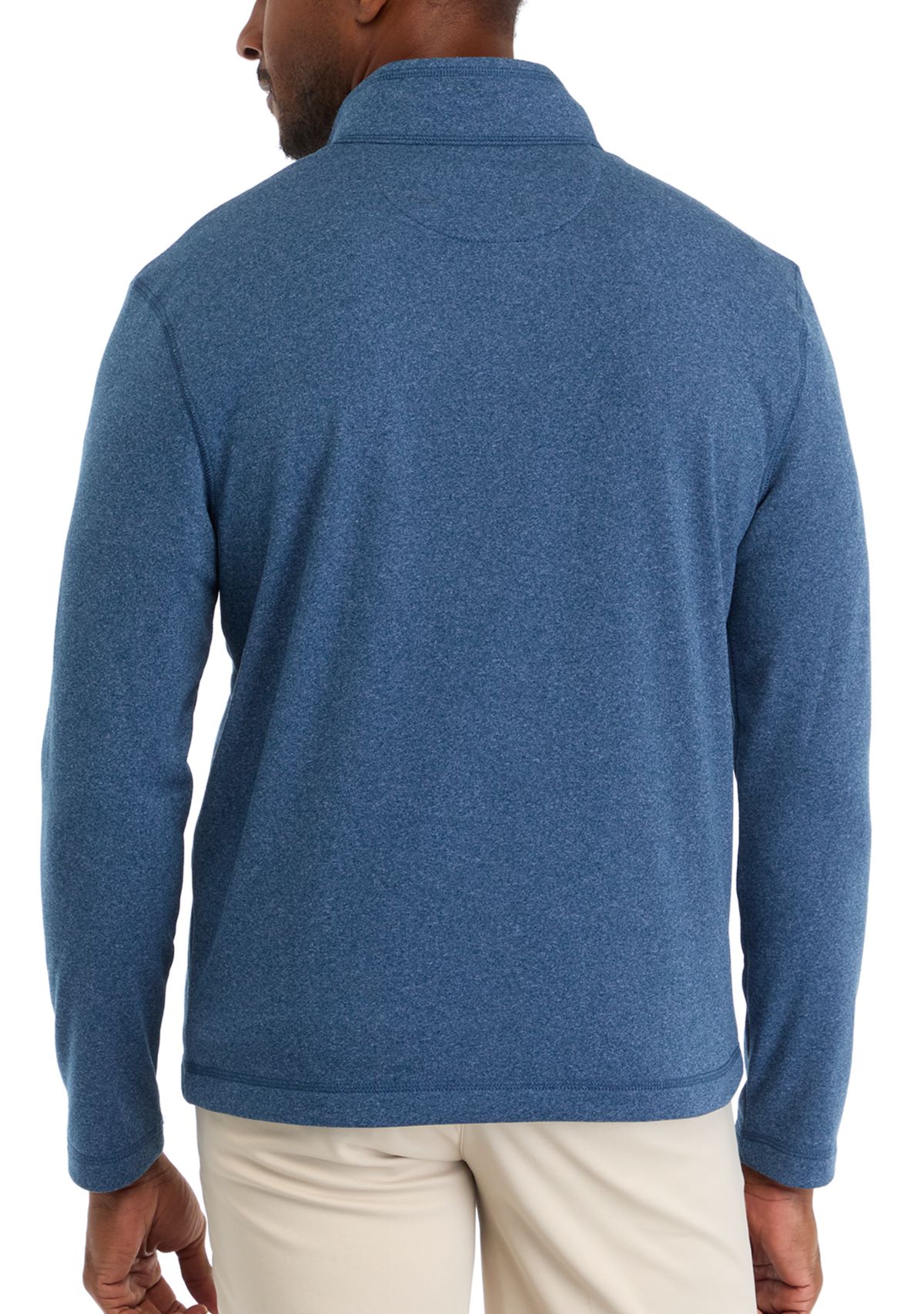 Long Sleeve Salt Dune Micro Fleece Quarter Zip​