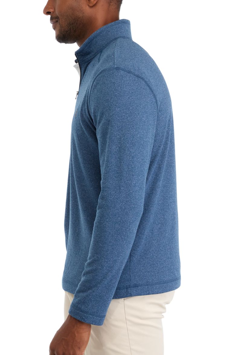 Long Sleeve Salt Dune Micro Fleece Quarter Zip​