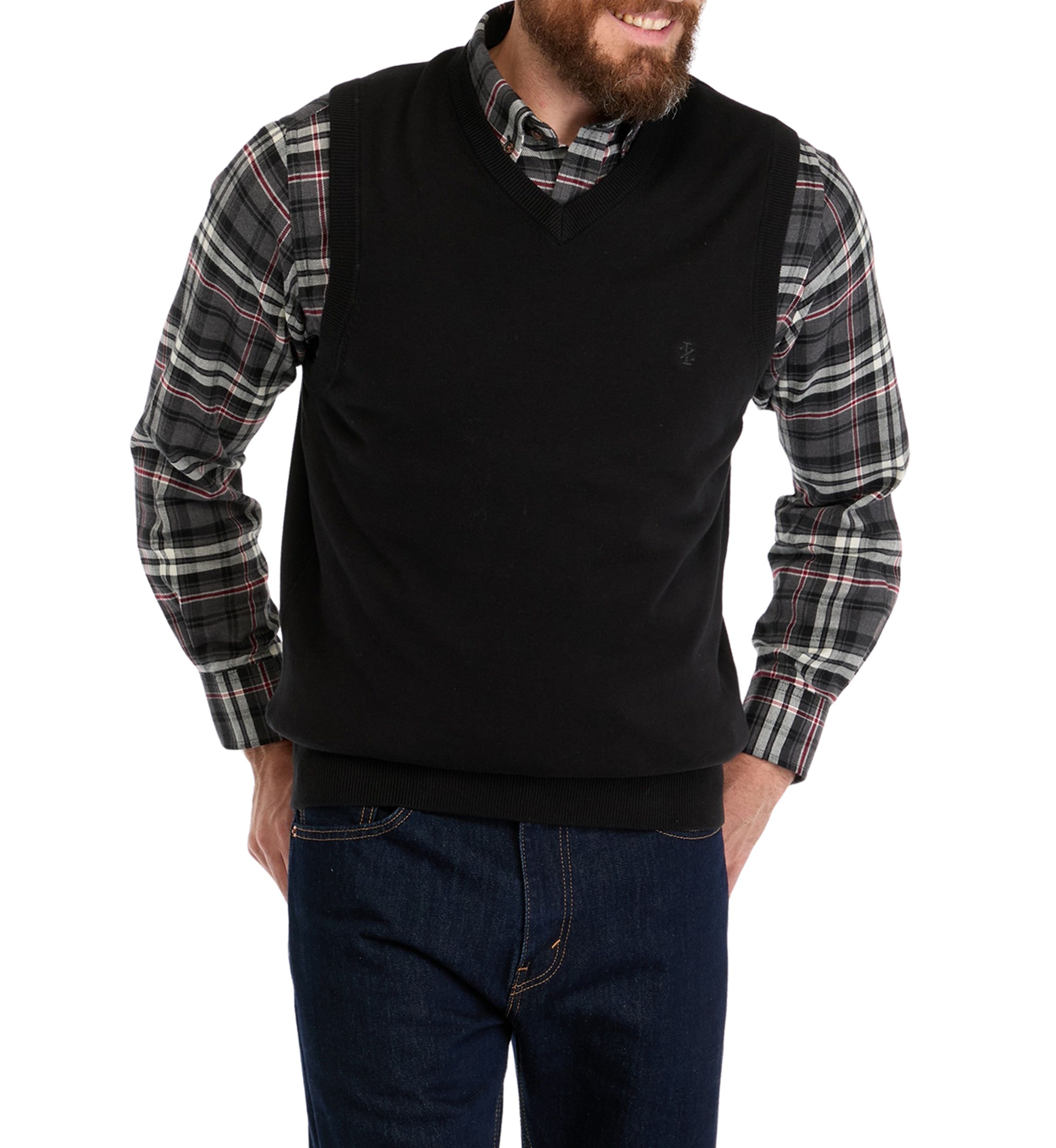 Premium Essentials Jersey V-Neck Vest