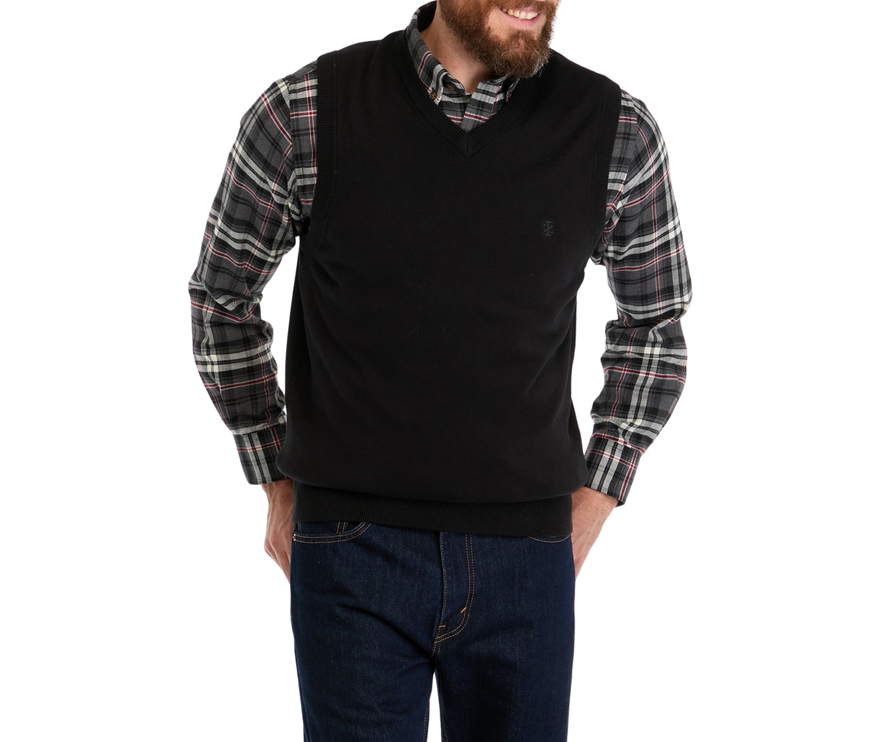 Premium Essentials Jersey V-Neck Vest