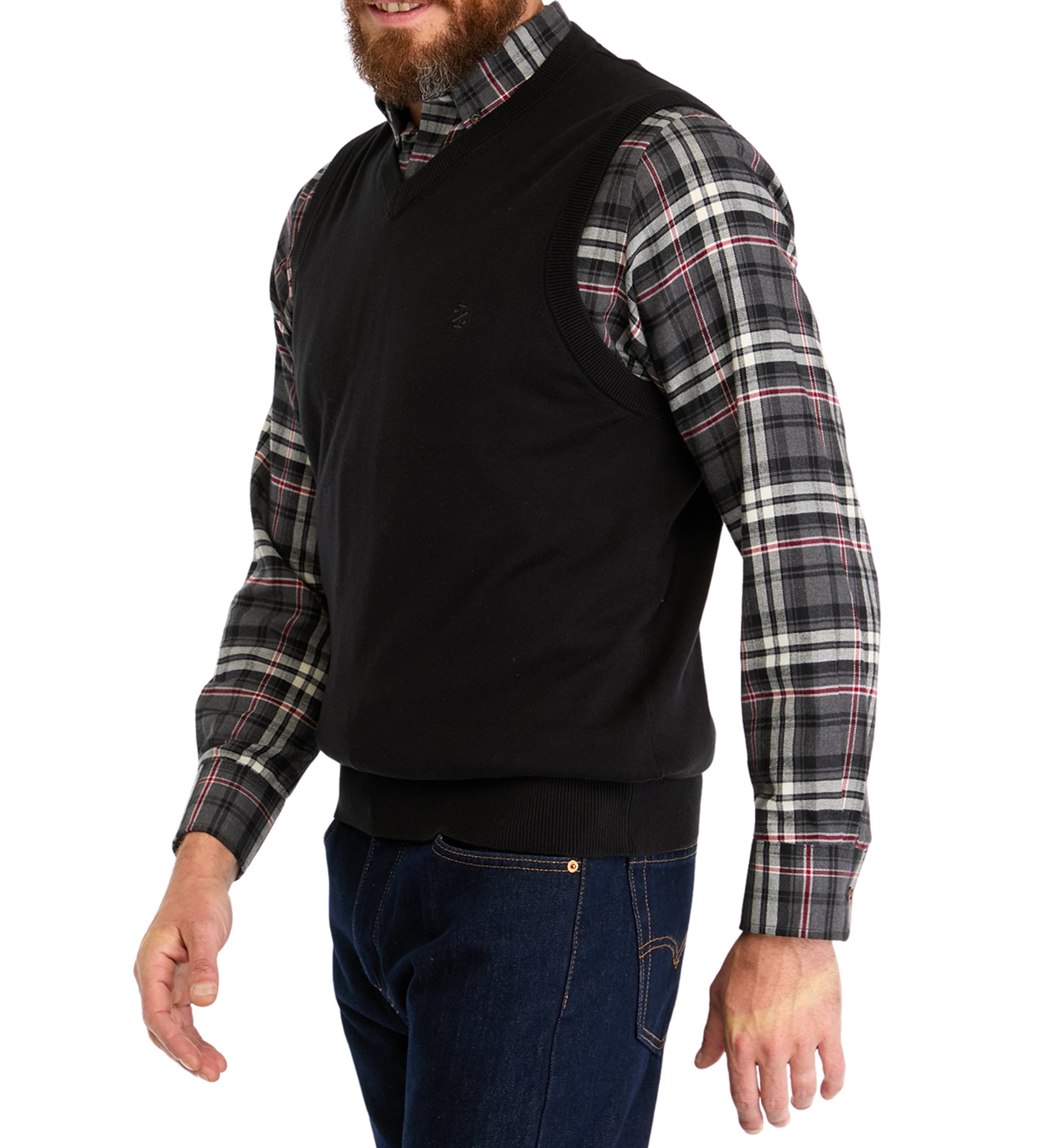 Premium Essentials Jersey V-Neck Vest