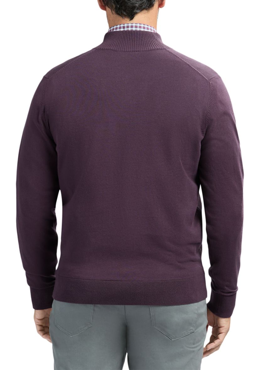Premium Essentials Jersey 1/4 Zip Sweater 